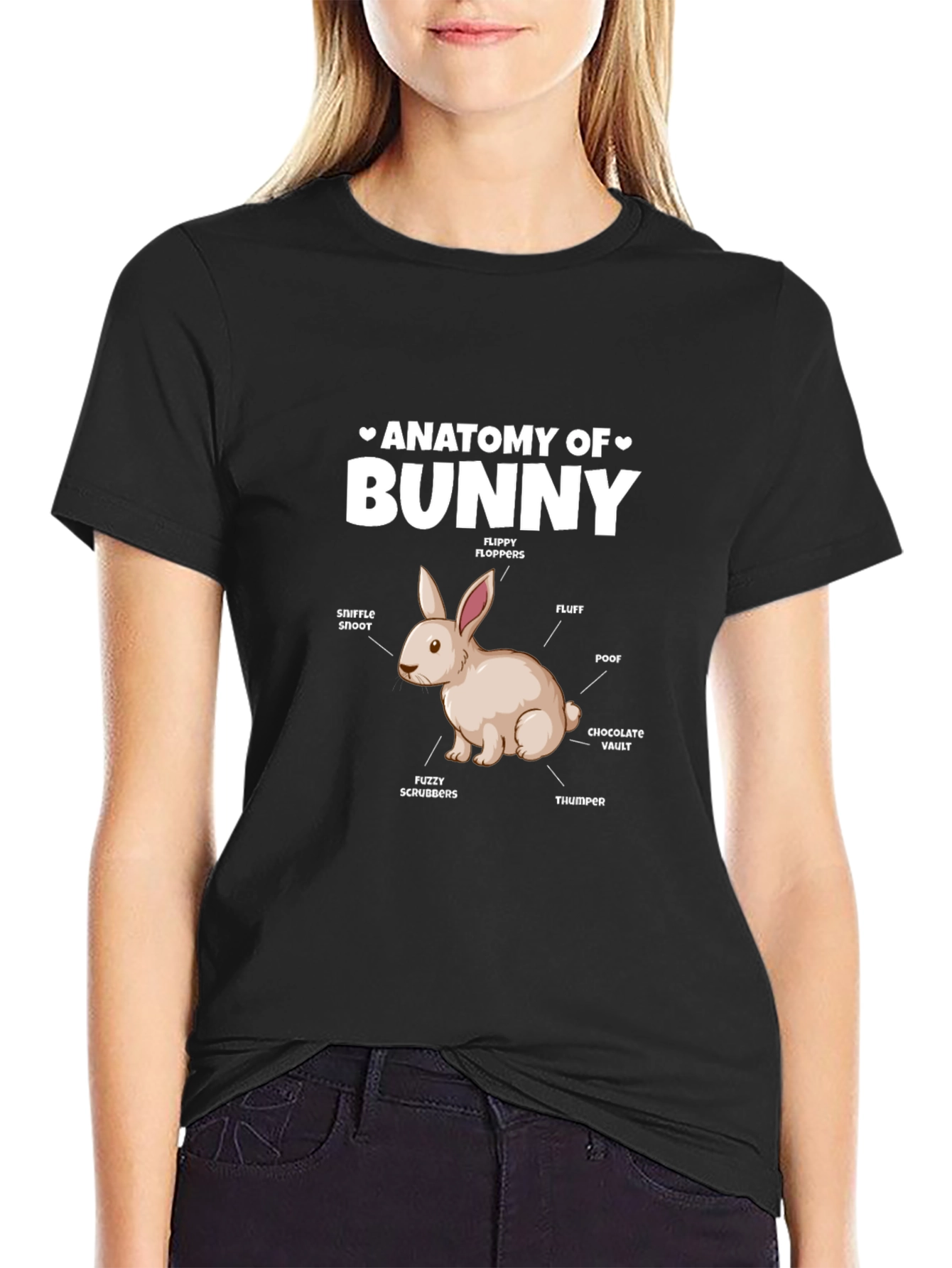 Anatomy of a Bunny T-Shirt