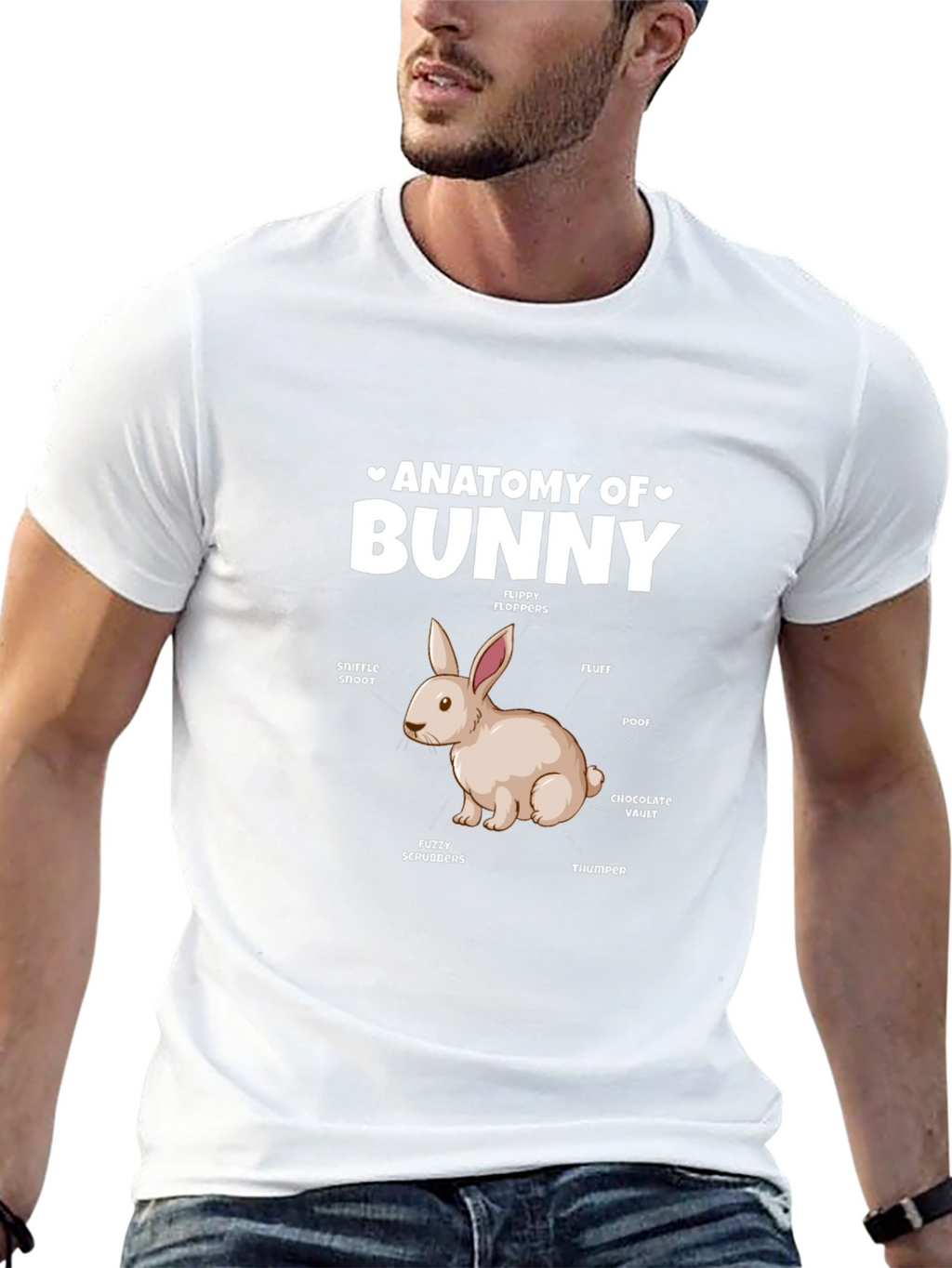 Anatomy of a Bunny T-Shirt