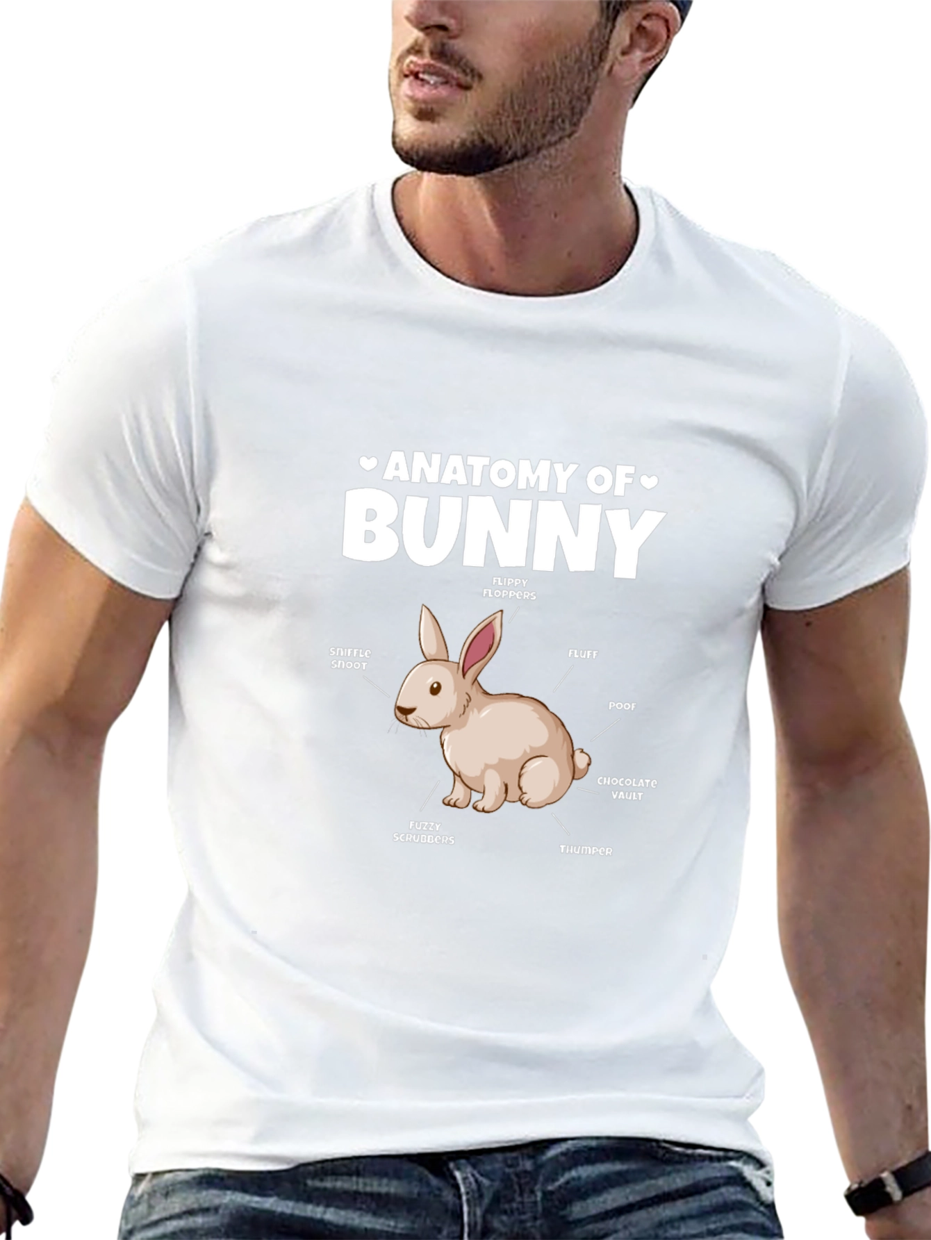 Anatomy of a Bunny T-Shirt
