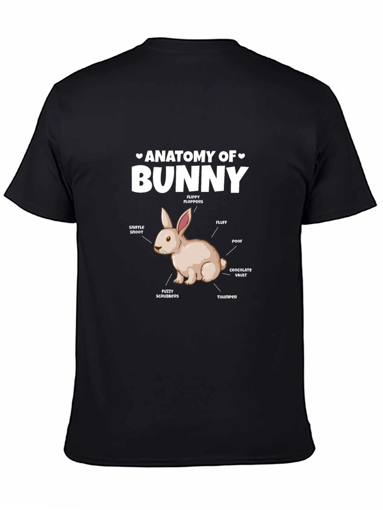 Anatomy of a Bunny T-Shirt