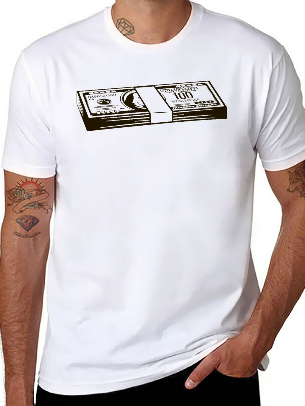 Cool Black Graphic Tee