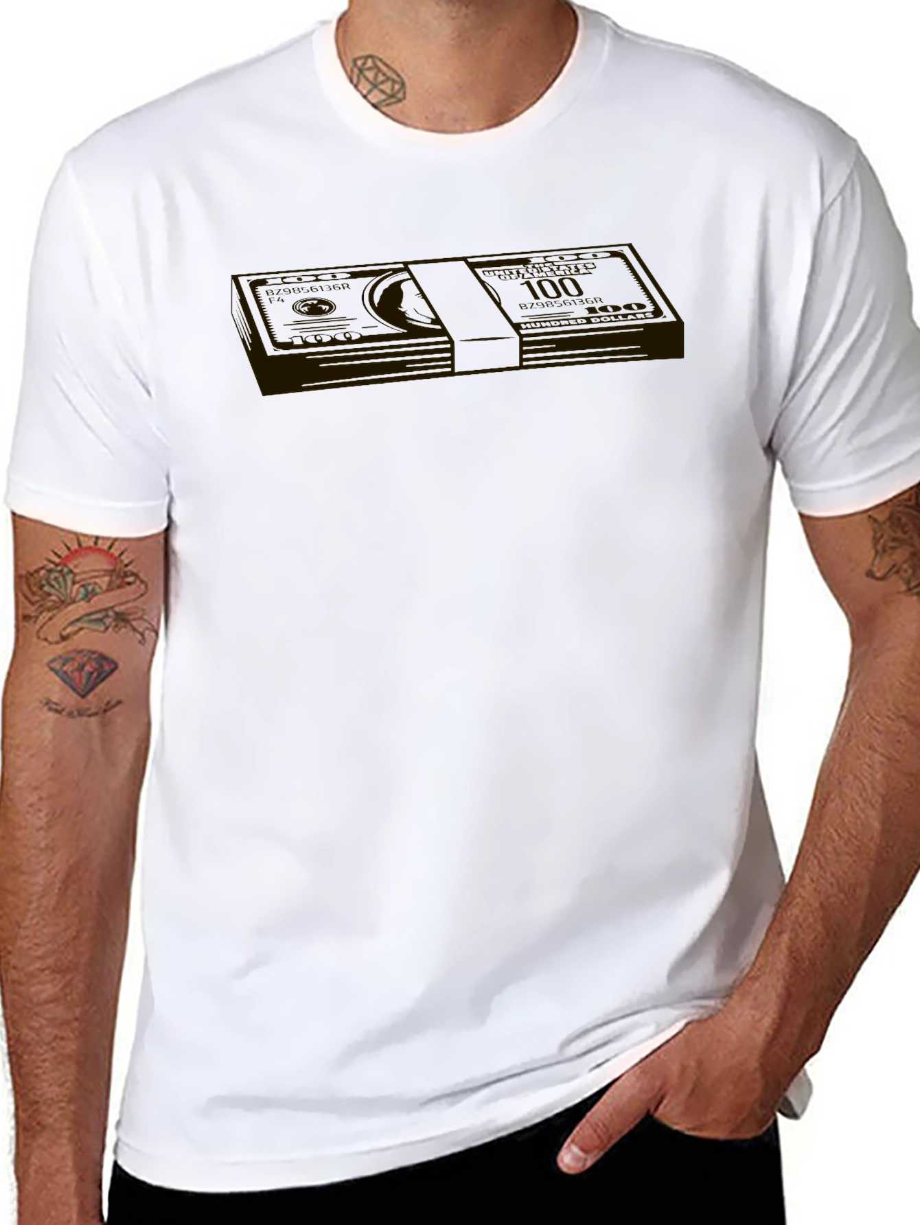 Cool Black Graphic Tee