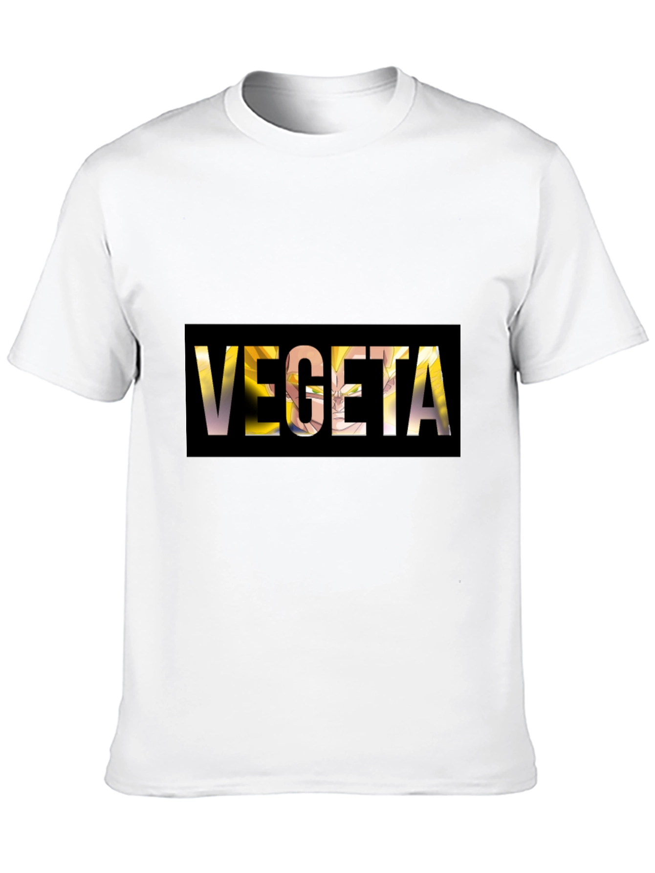 Vegeta Dragon Ball Z Black Graphic Tee