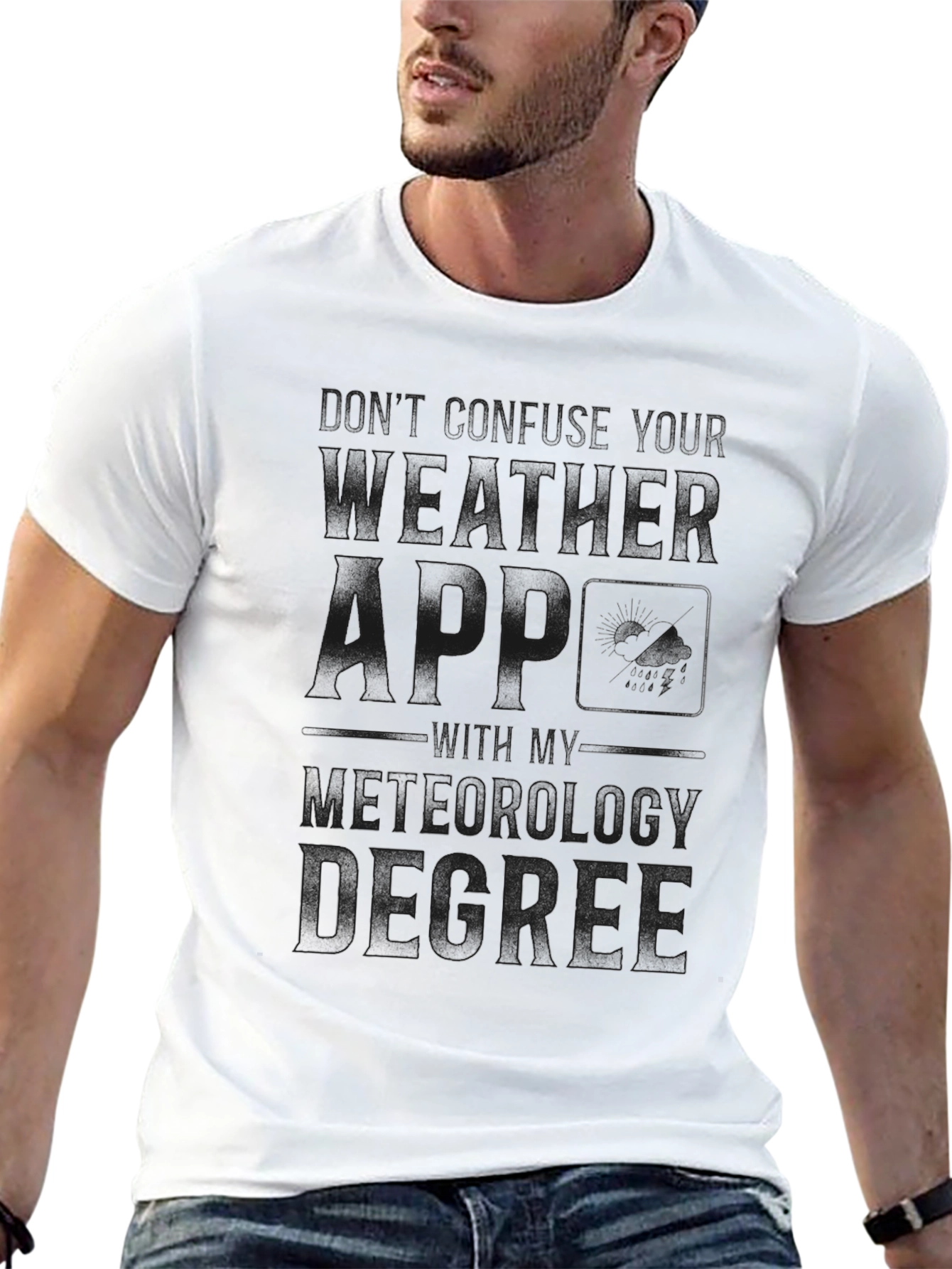 Meteorology Degree T-Shirt - Weather Apparel