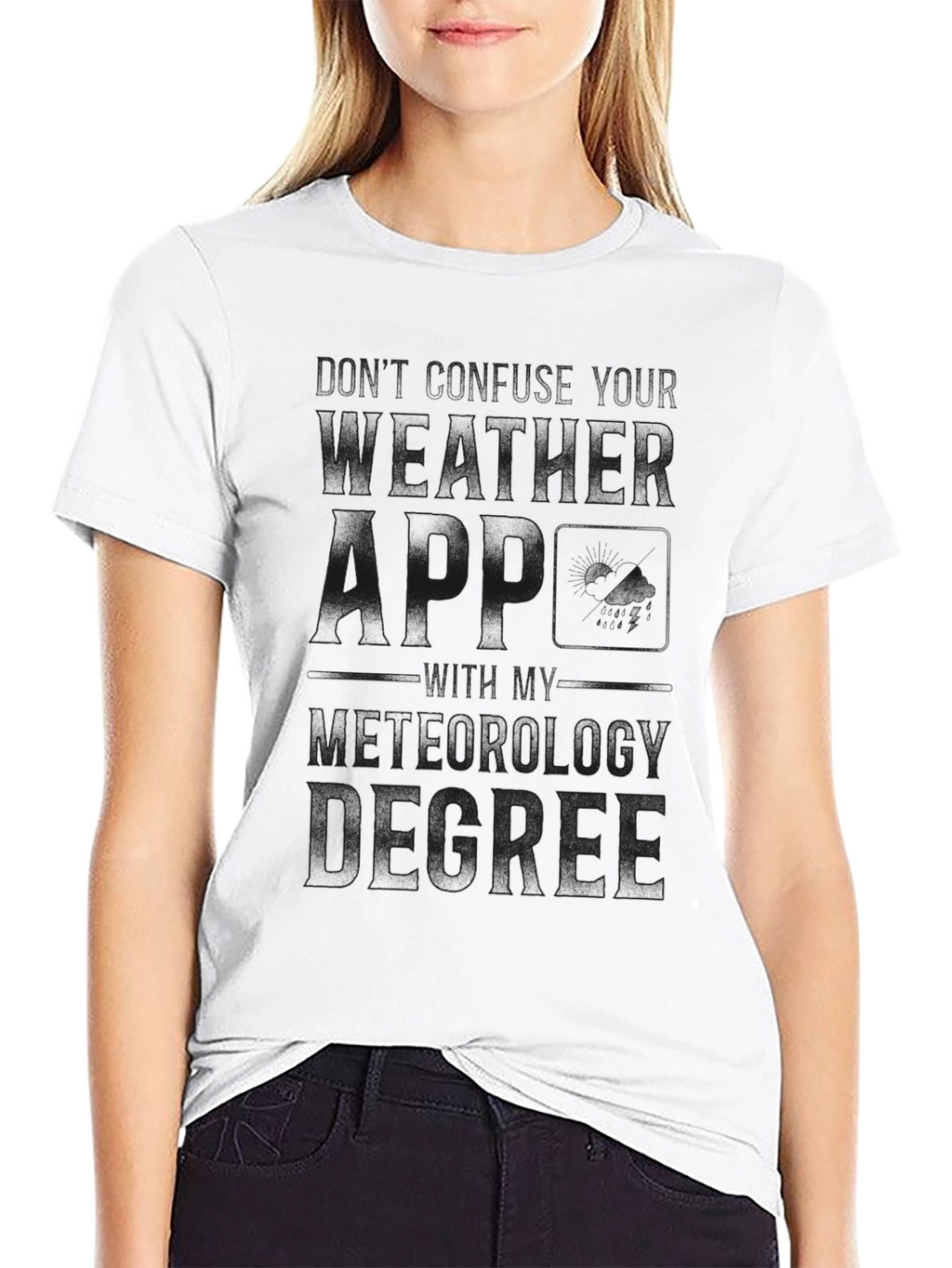 Meteorology Degree T-Shirt - Weather Apparel