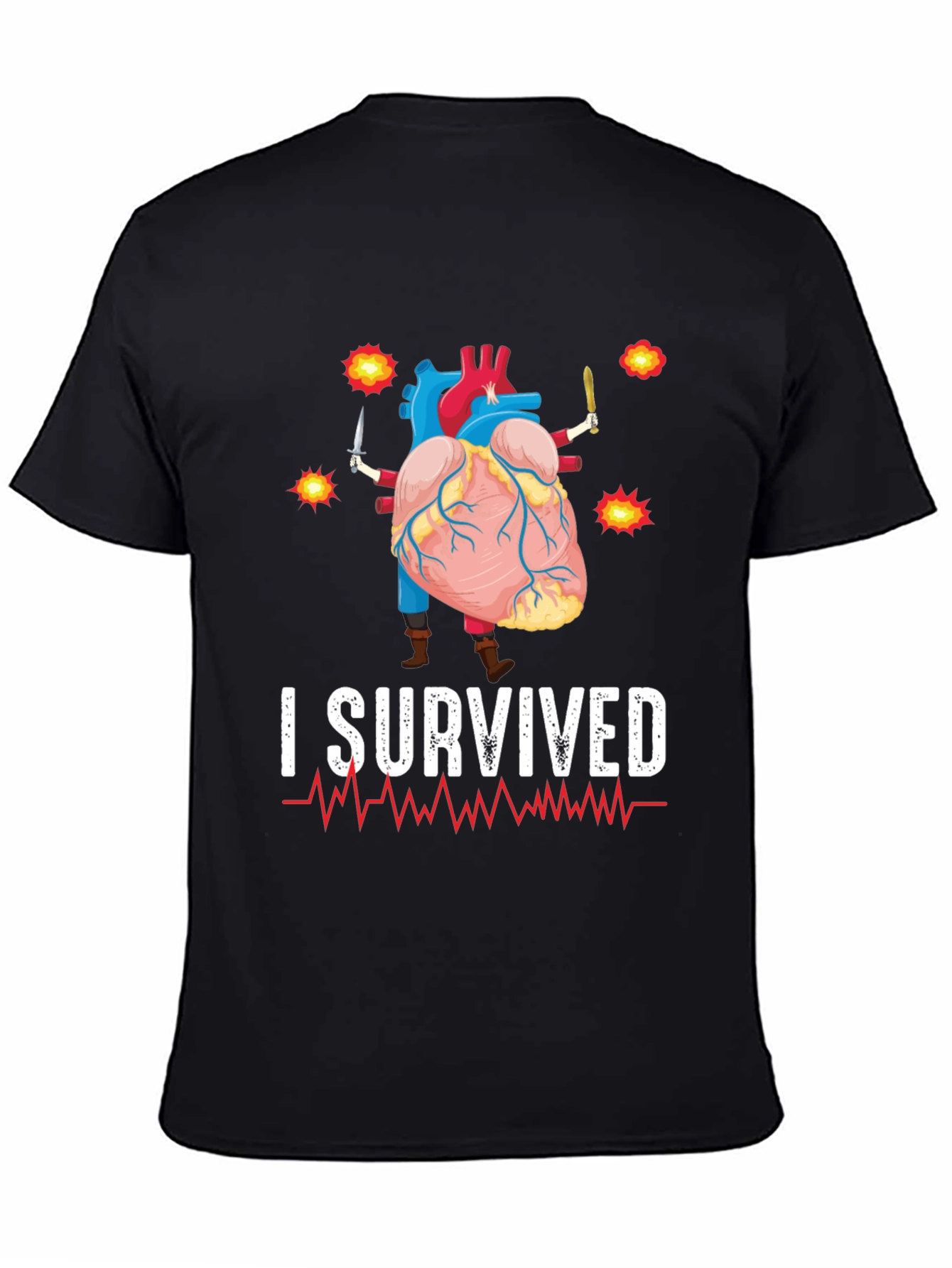 I Survived Heart Attack T-Shirt