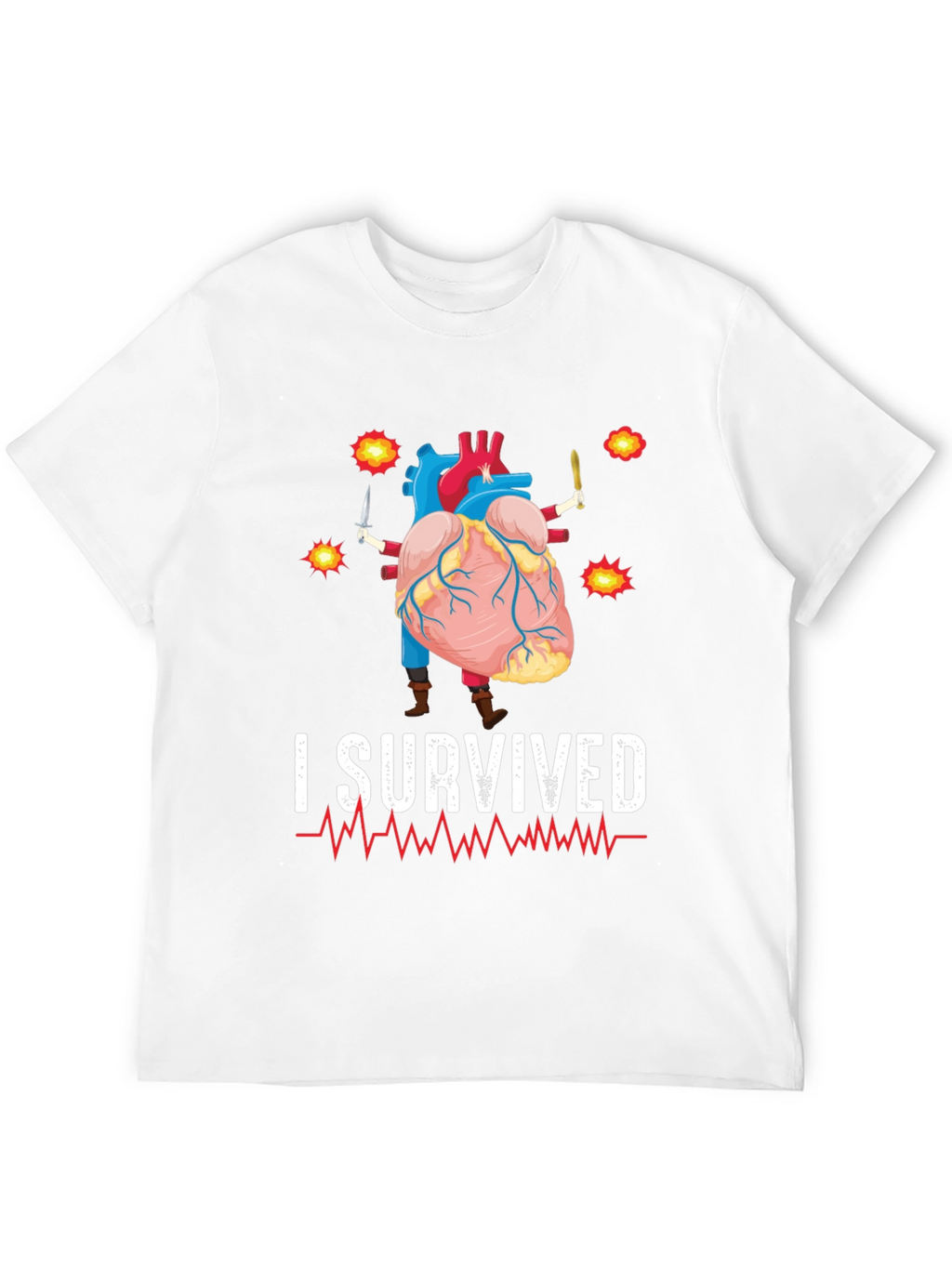 I Survived Heart Attack T-Shirt