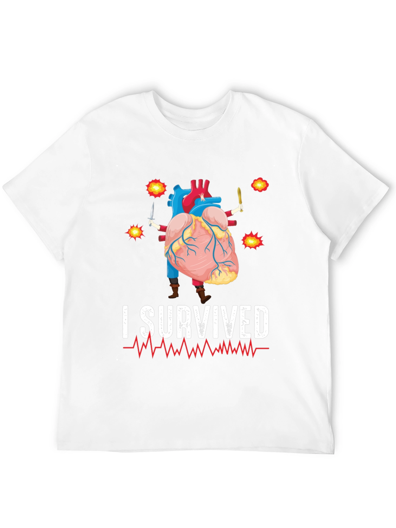 I Survived Heart Attack T-Shirt