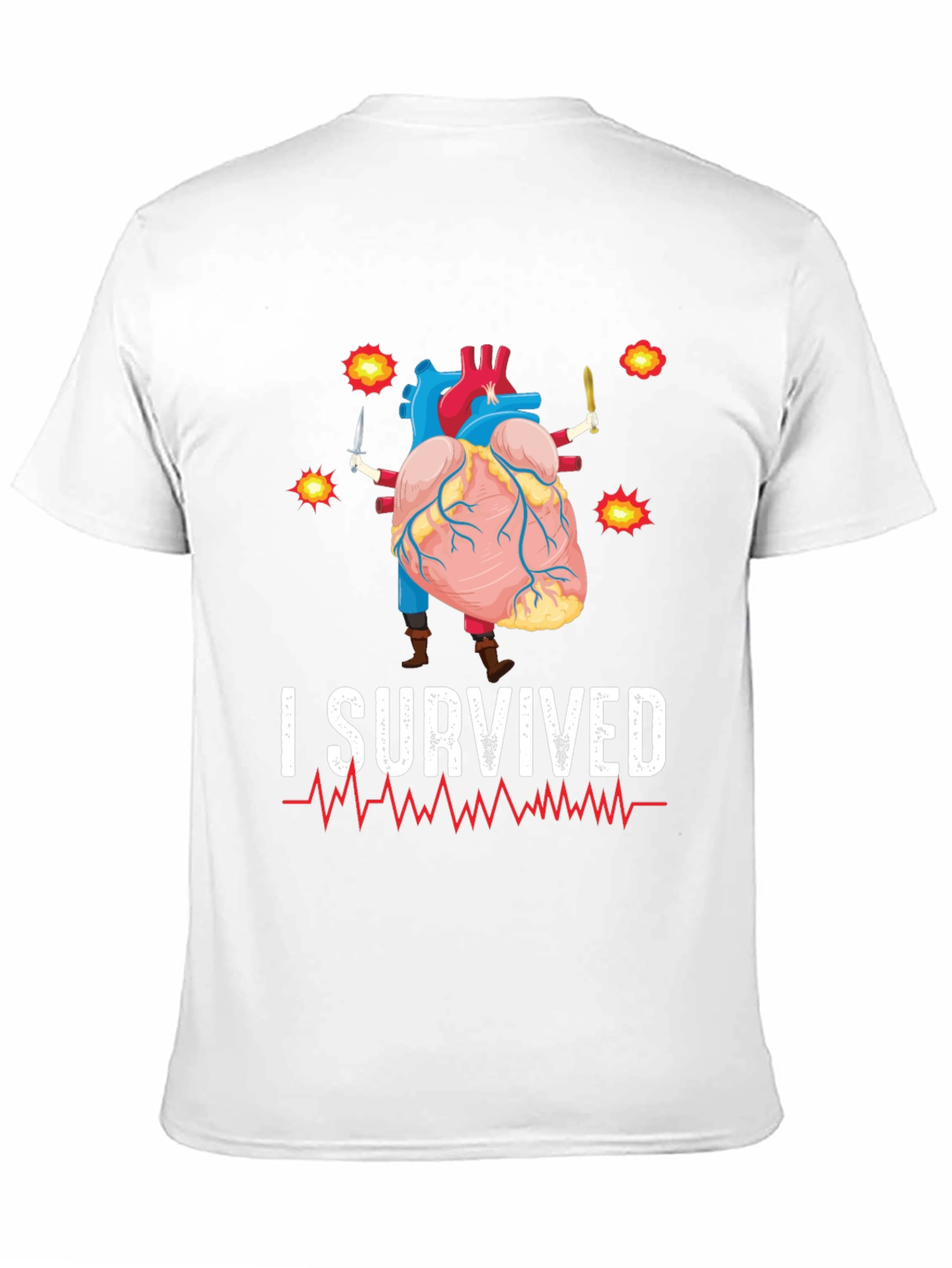 I Survived Heart Attack T-Shirt