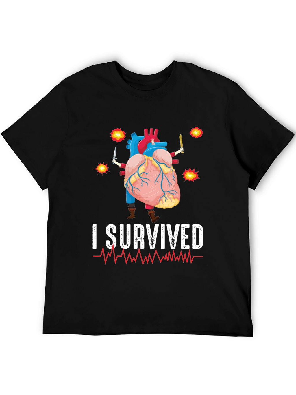 I Survived Heart Attack T-Shirt