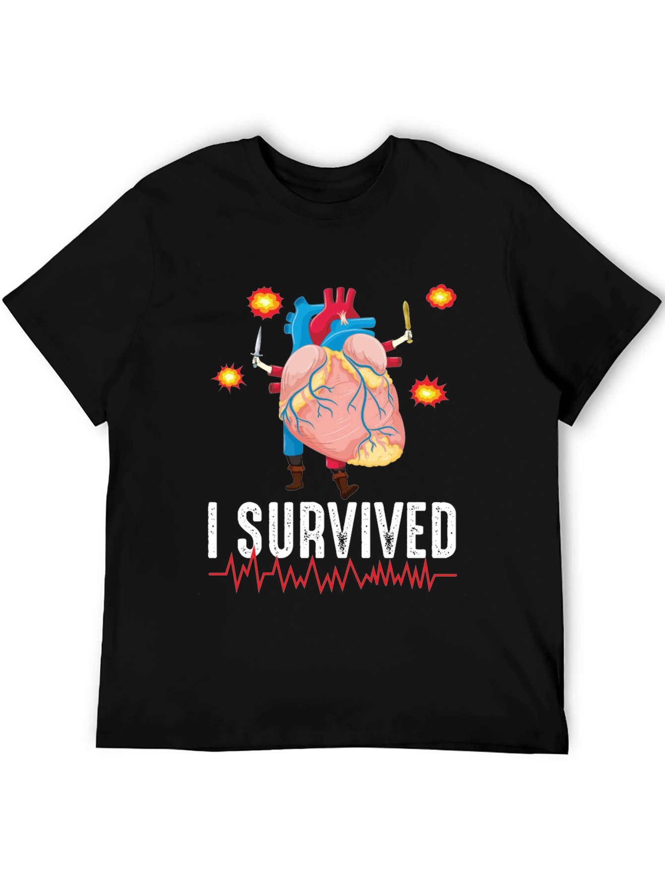 I Survived Heart Attack T-Shirt