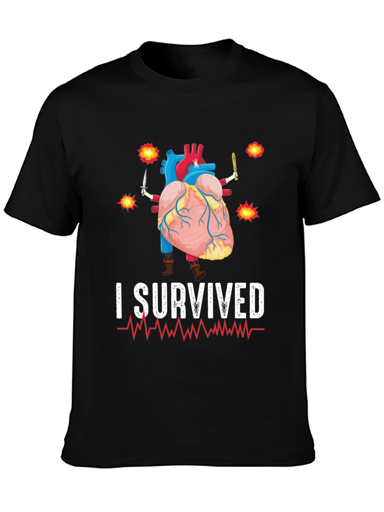 I Survived Heart Attack T-Shirt