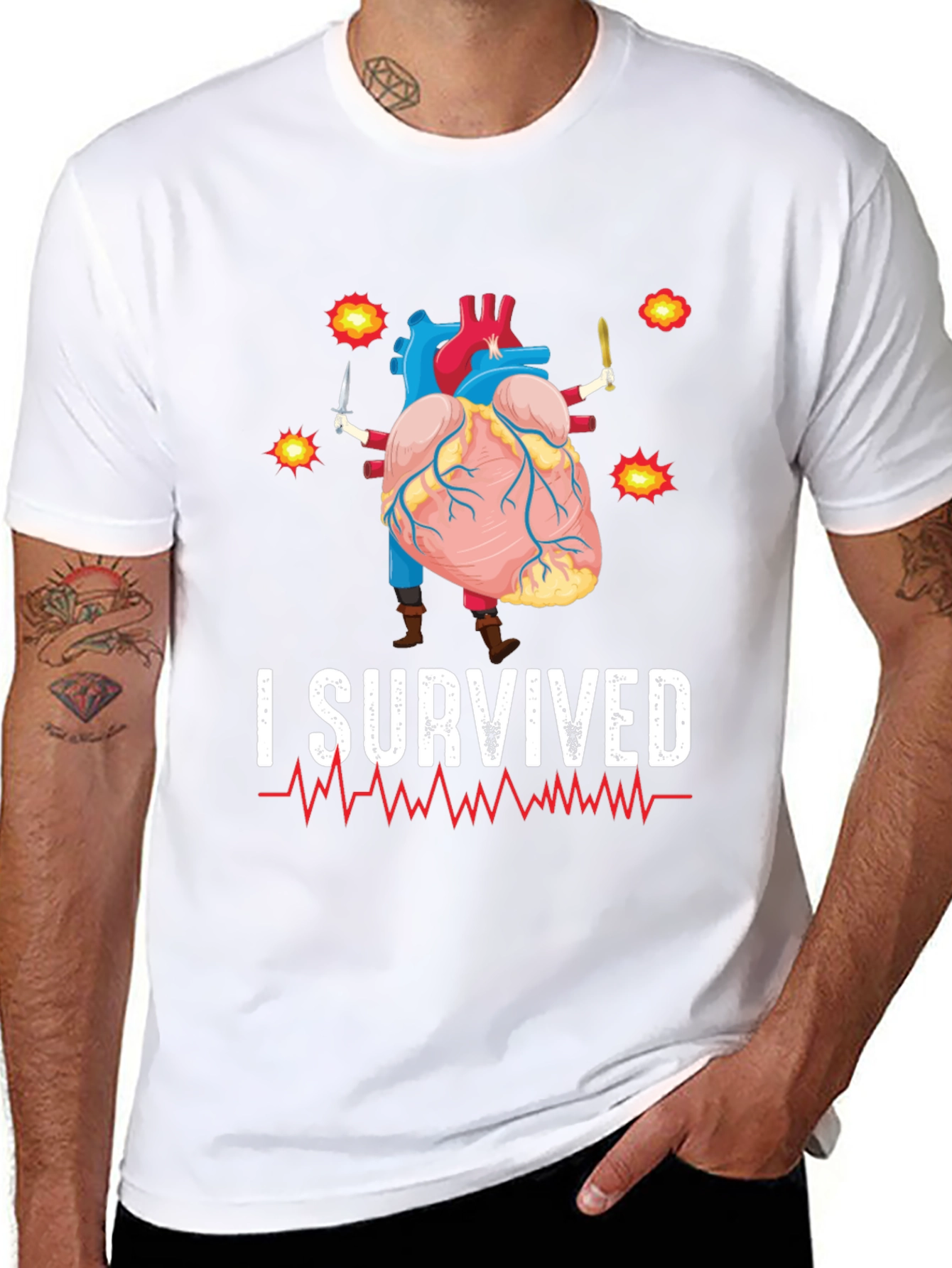 I Survived Heart Attack T-Shirt