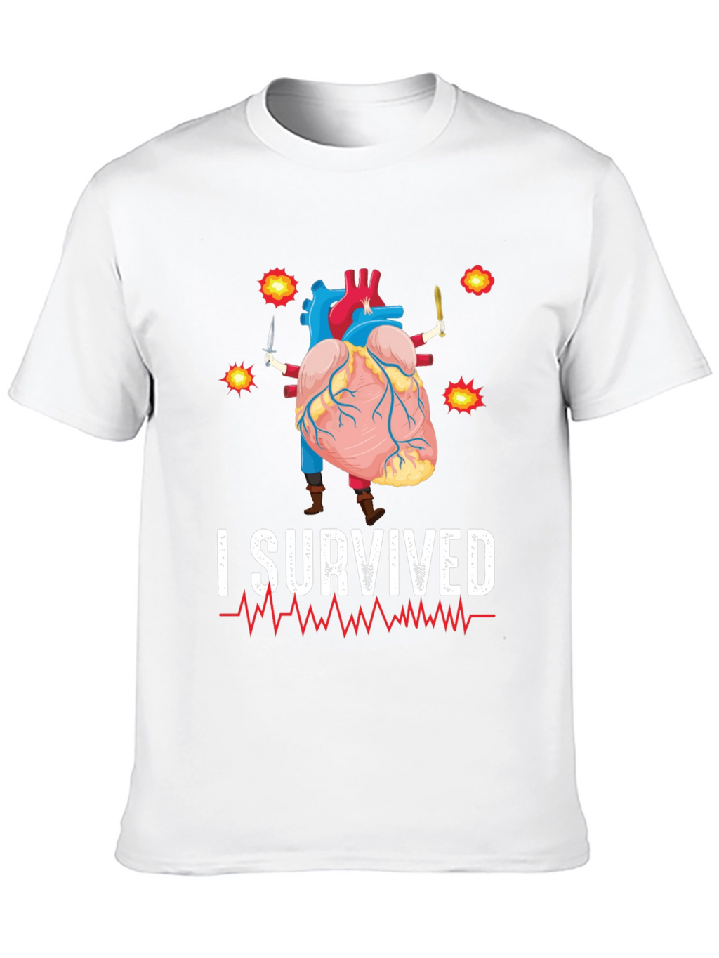 I Survived Heart Attack T-Shirt
