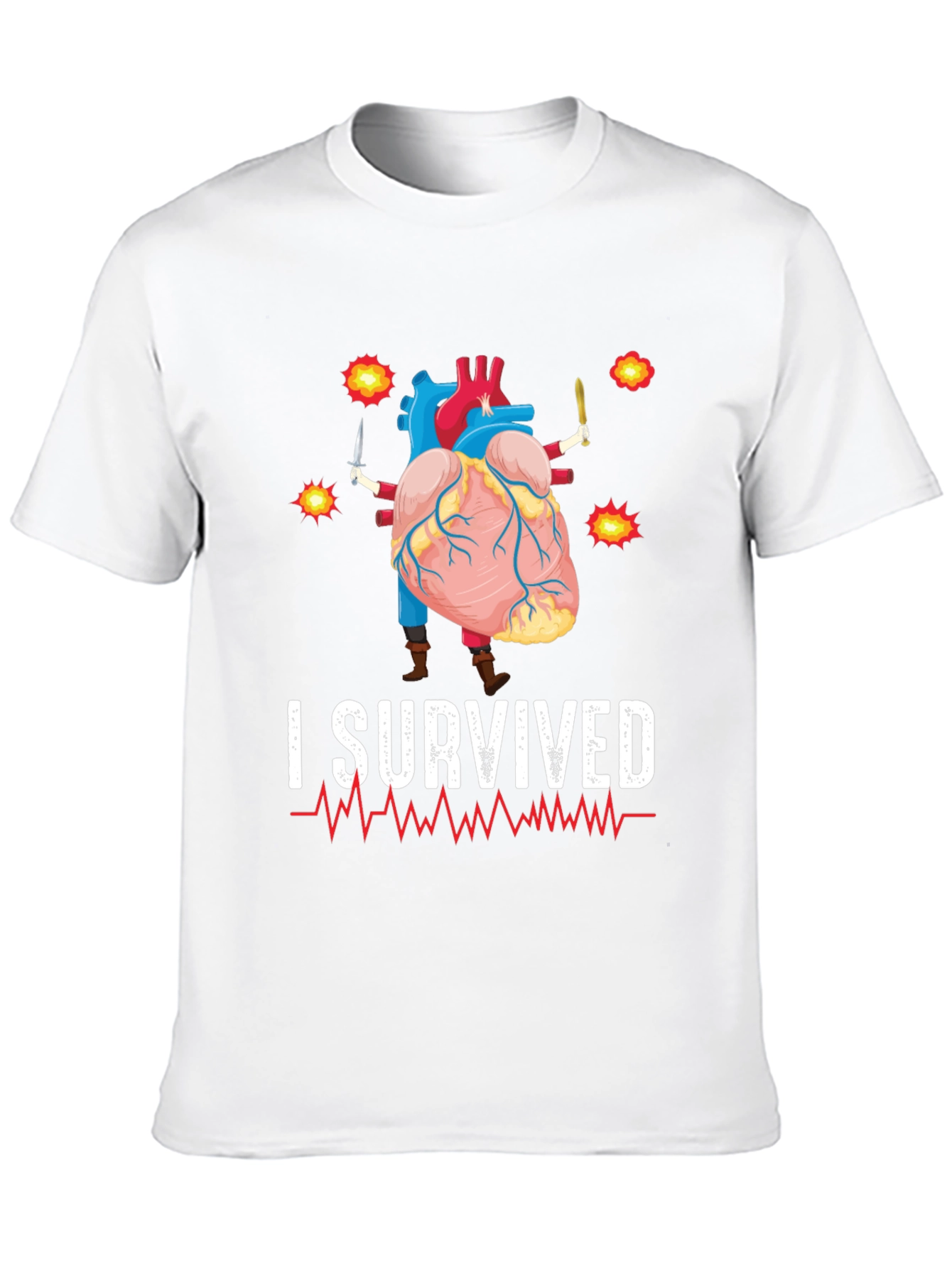I Survived Heart Attack T-Shirt