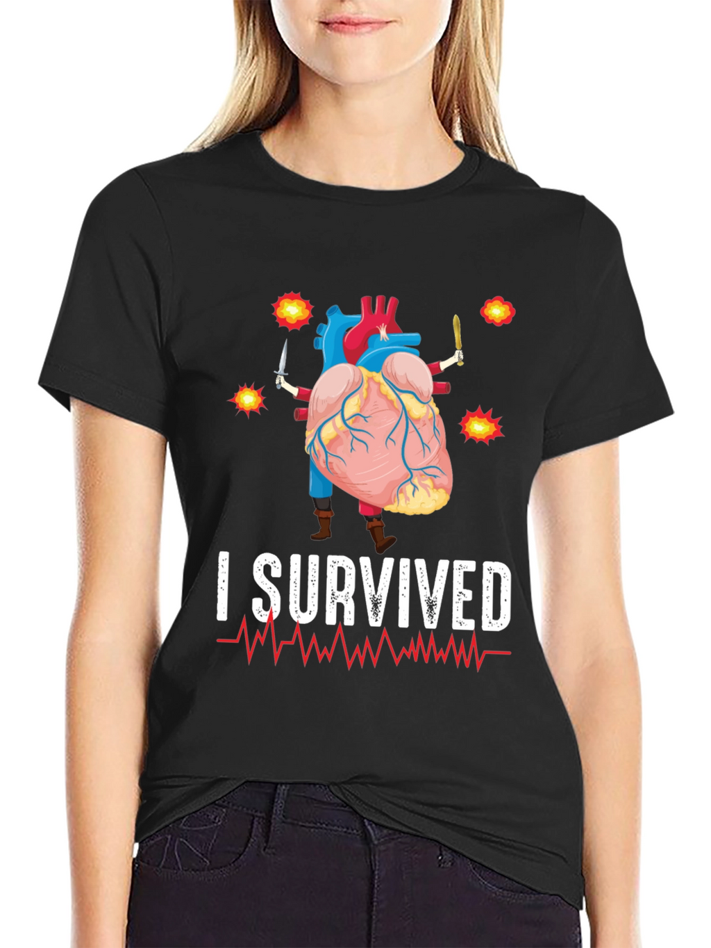 I Survived Heart Attack T-Shirt