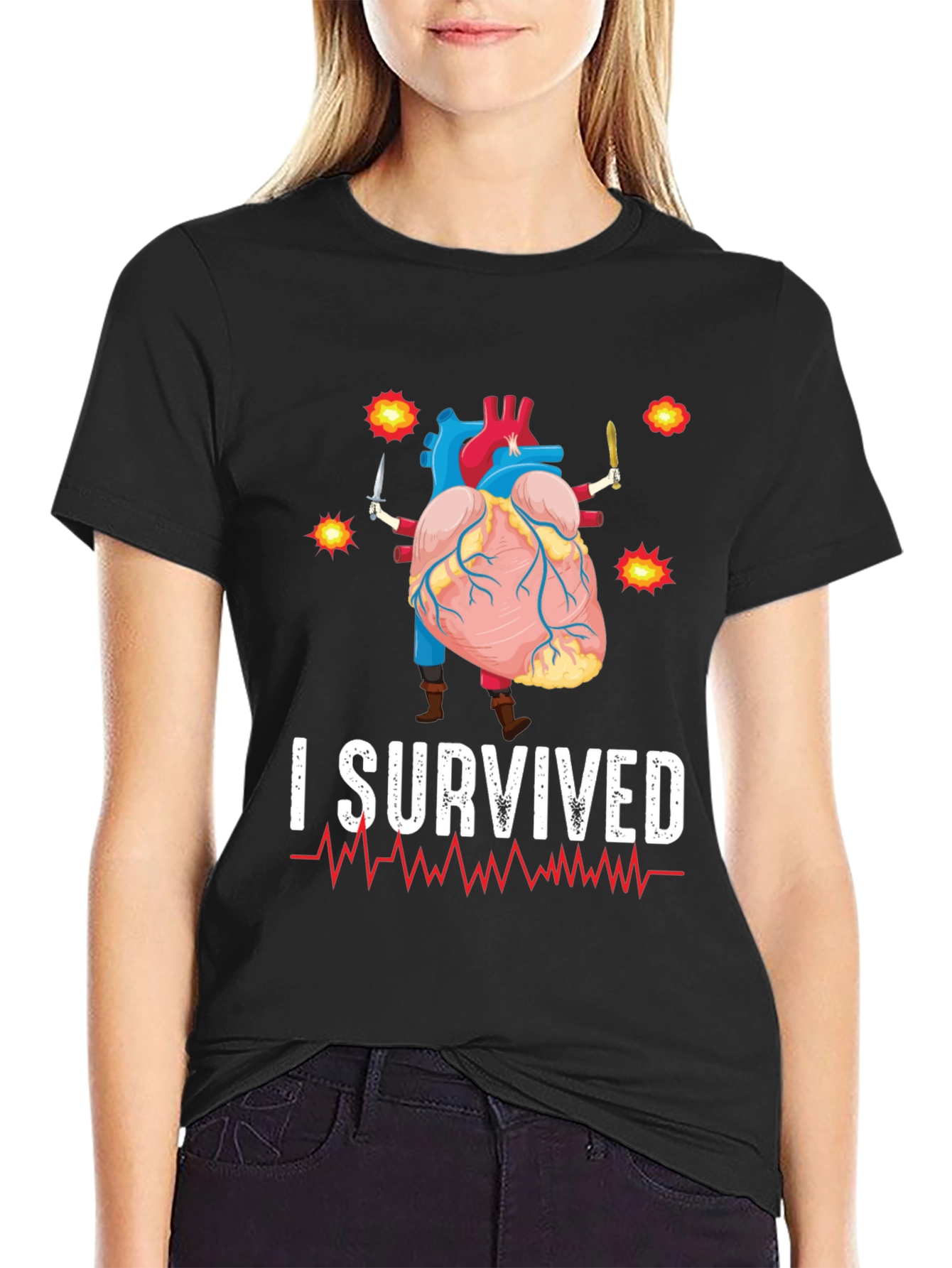 I Survived Heart Attack T-Shirt