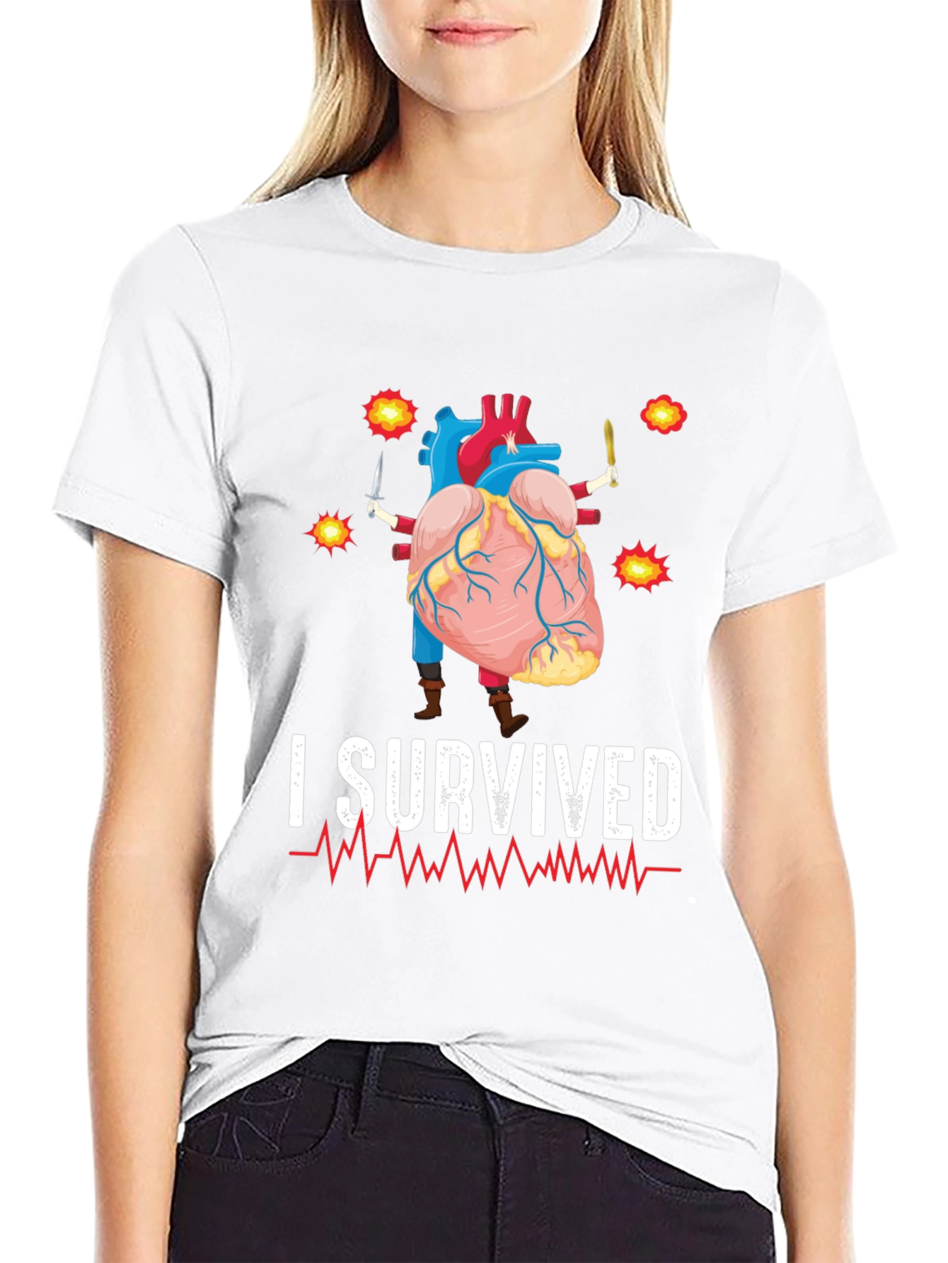 I Survived Heart Attack T-Shirt