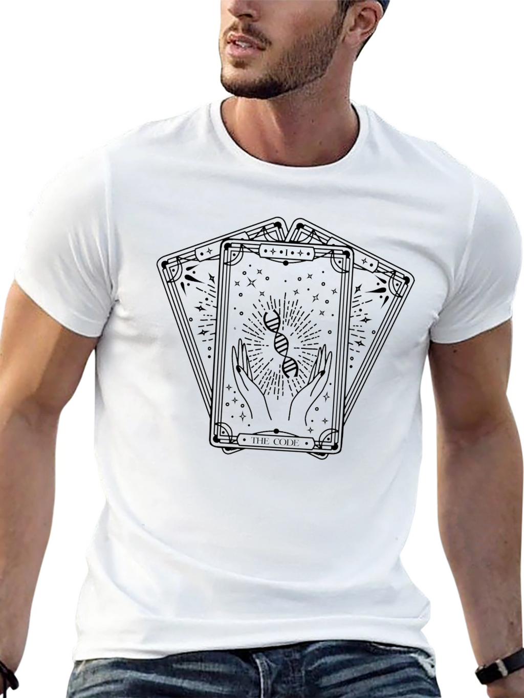 The Code Tarot Graphic Tee - Modern Mystery