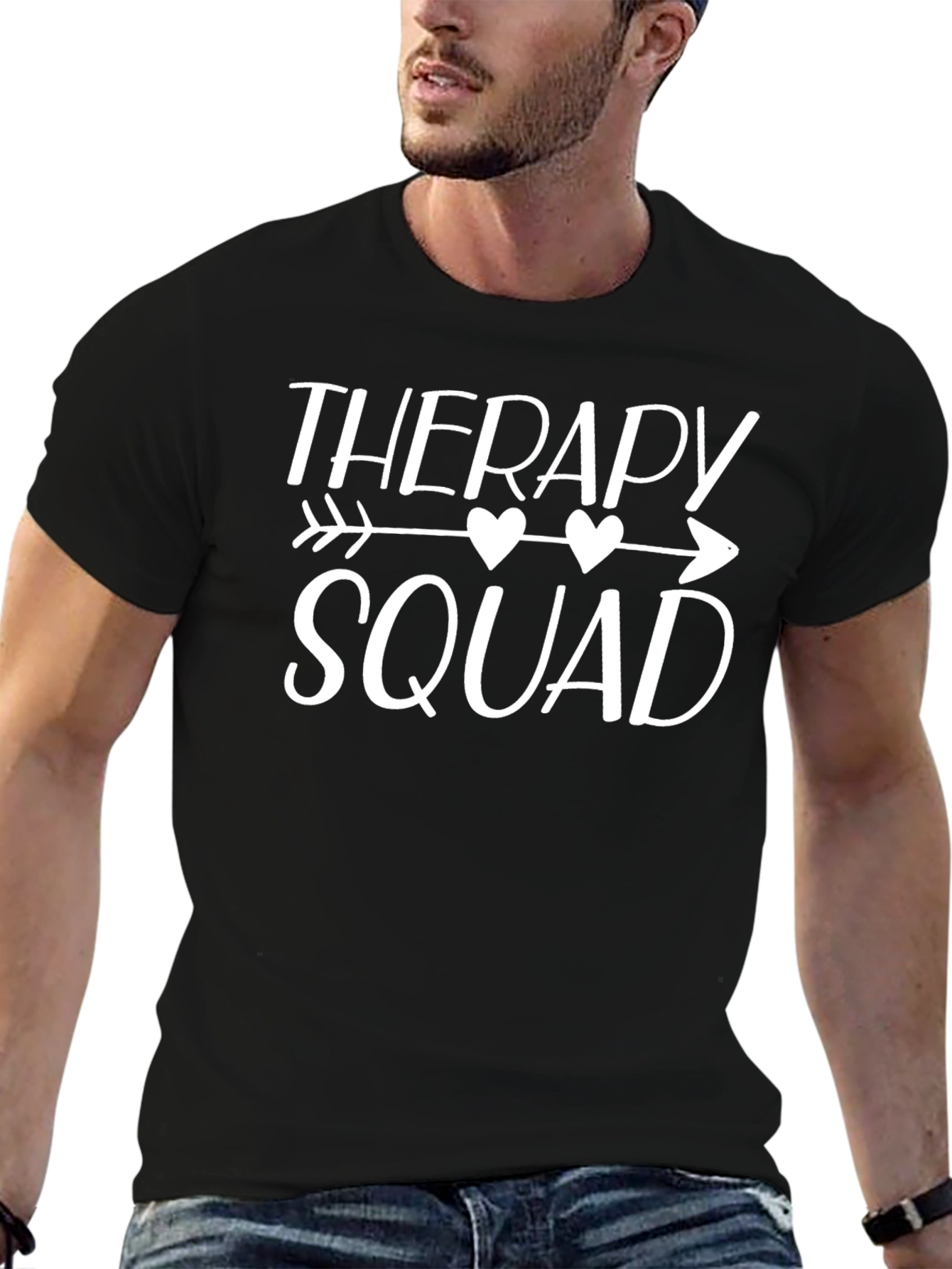 Therapy Squad T-Shirt - Arrow and Hearts