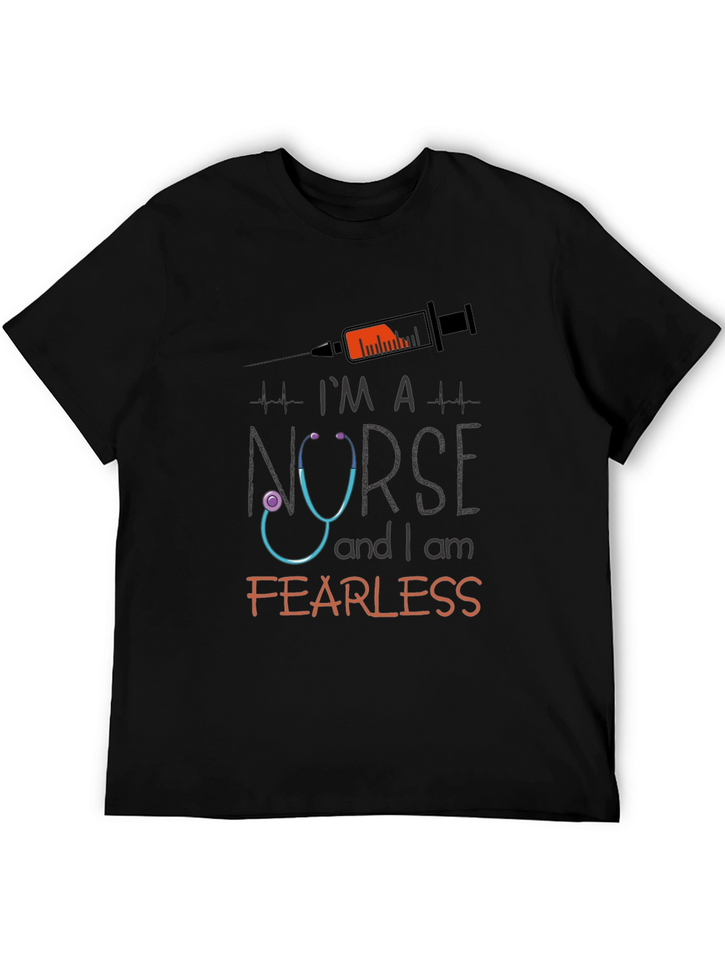 Nurse Fearless T-Shirt - Medical Hero Apparel