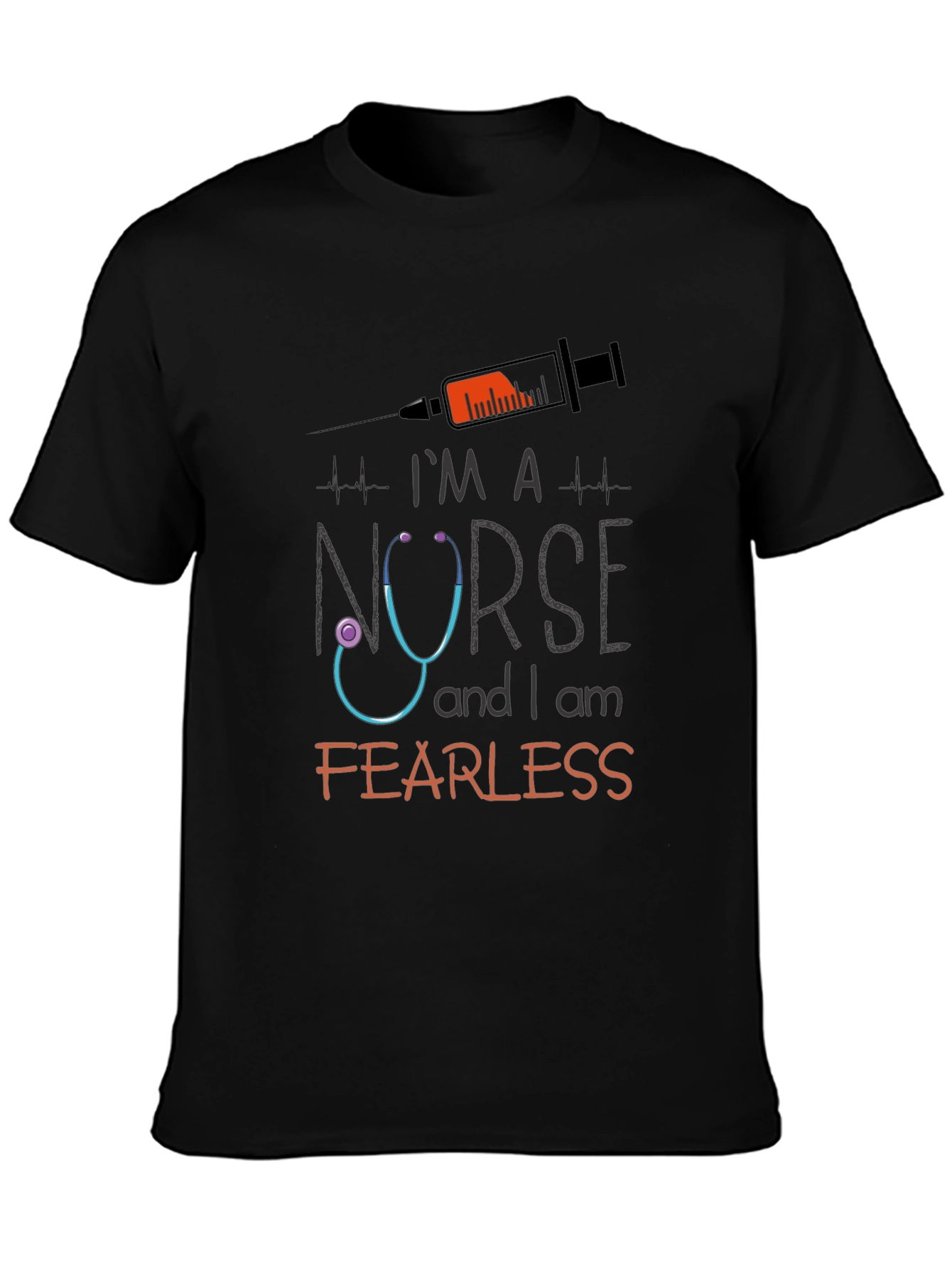 Nurse Fearless T-Shirt - Medical Hero Apparel