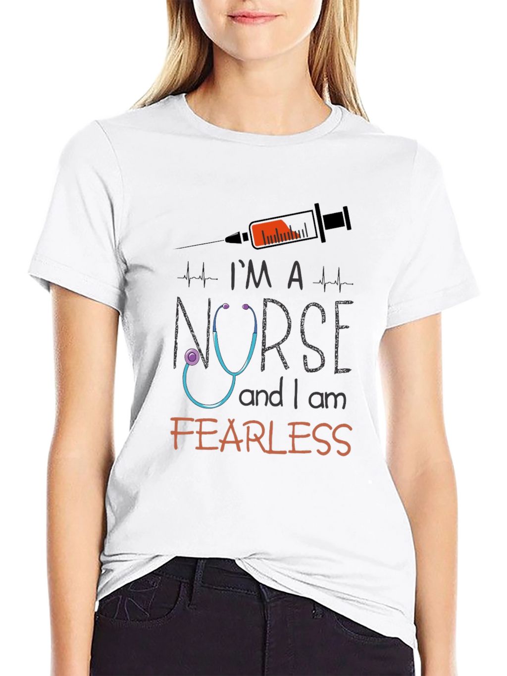 Nurse Fearless T-Shirt - Medical Hero Apparel
