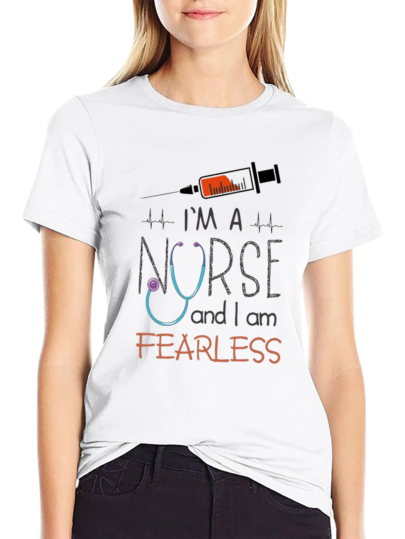 Nurse Fearless T-Shirt - Medical Hero Apparel
