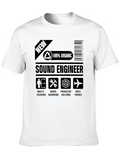 Sound Engineer 100% Organic New T-Shirt