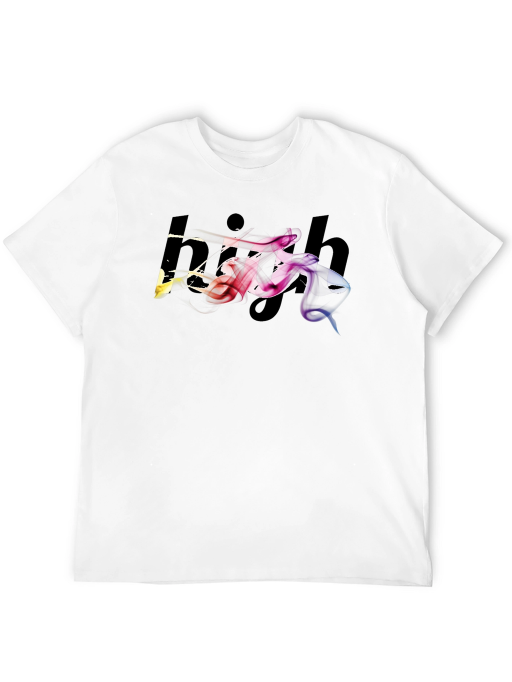 High Graphic Black T-Shirt