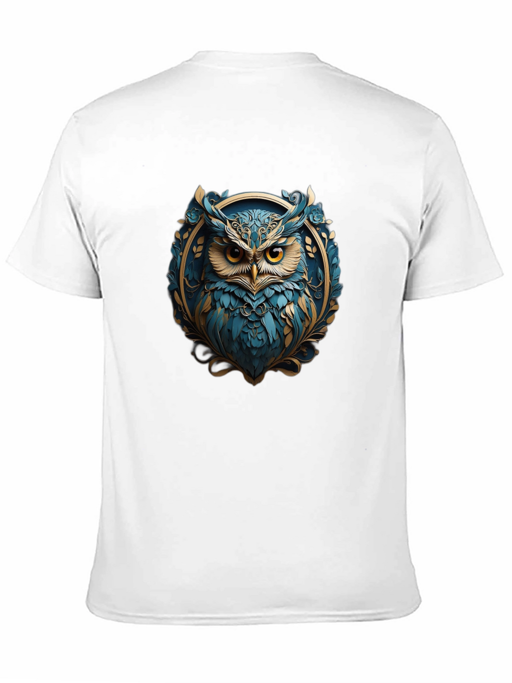 Owl Graphic Tee - Stylish Bird Design