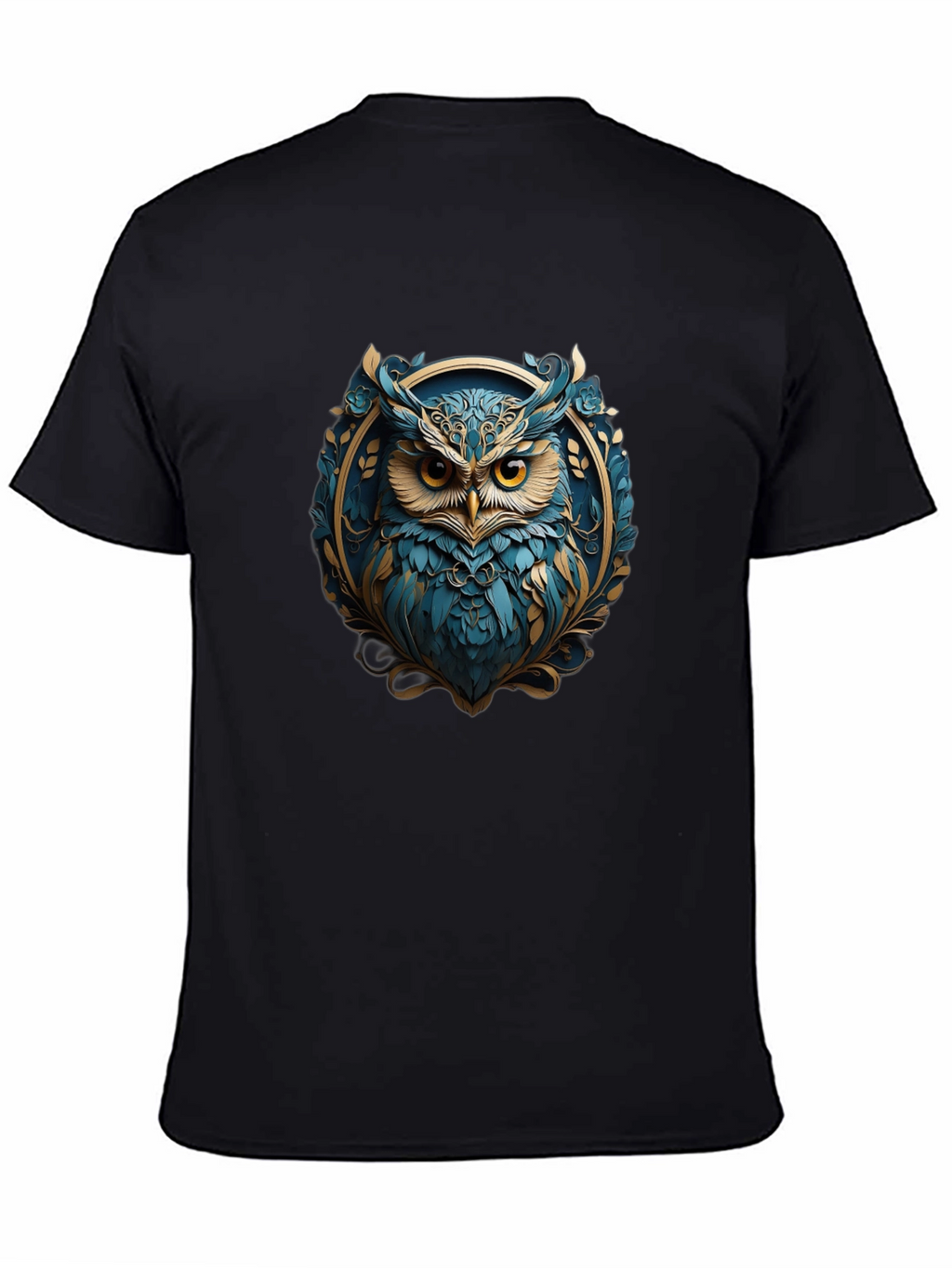 Owl Graphic Tee - Stylish Bird Design
