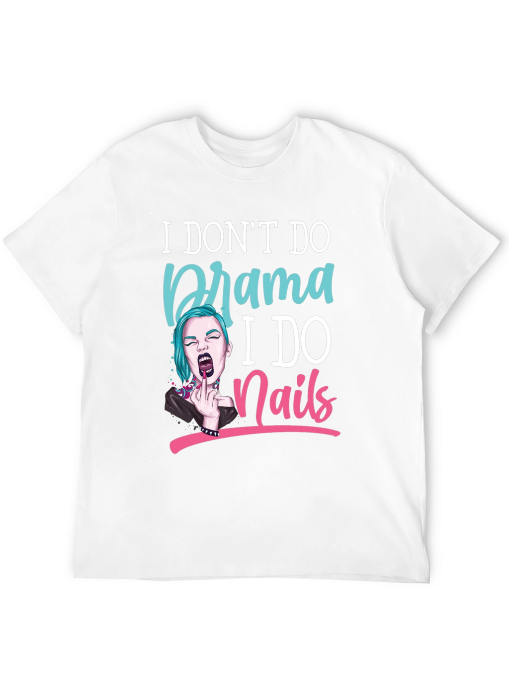 Drama Free Nail Technician T-Shirt