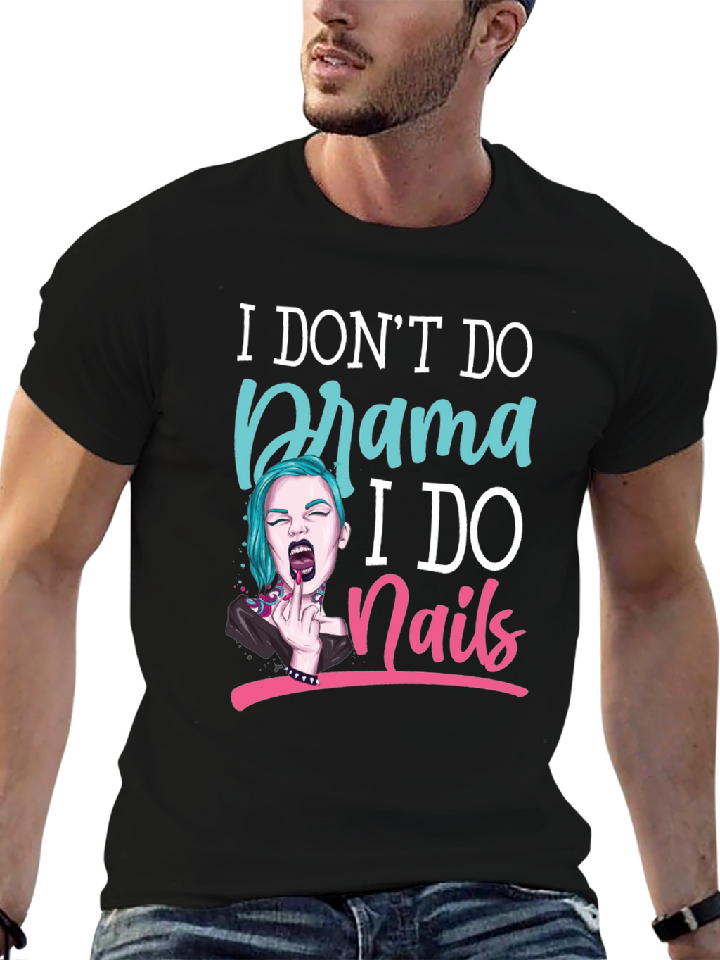 Drama Free Nail Technician T-Shirt