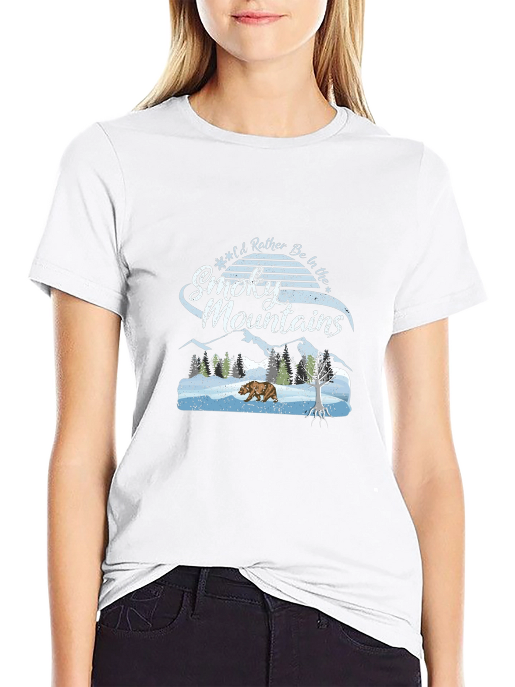 Smoky Mountains Graphic T-Shirt