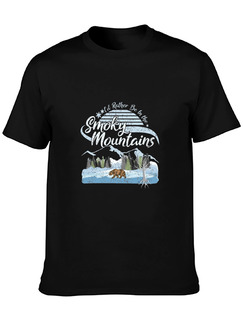 Smoky Mountains Graphic T-Shirt