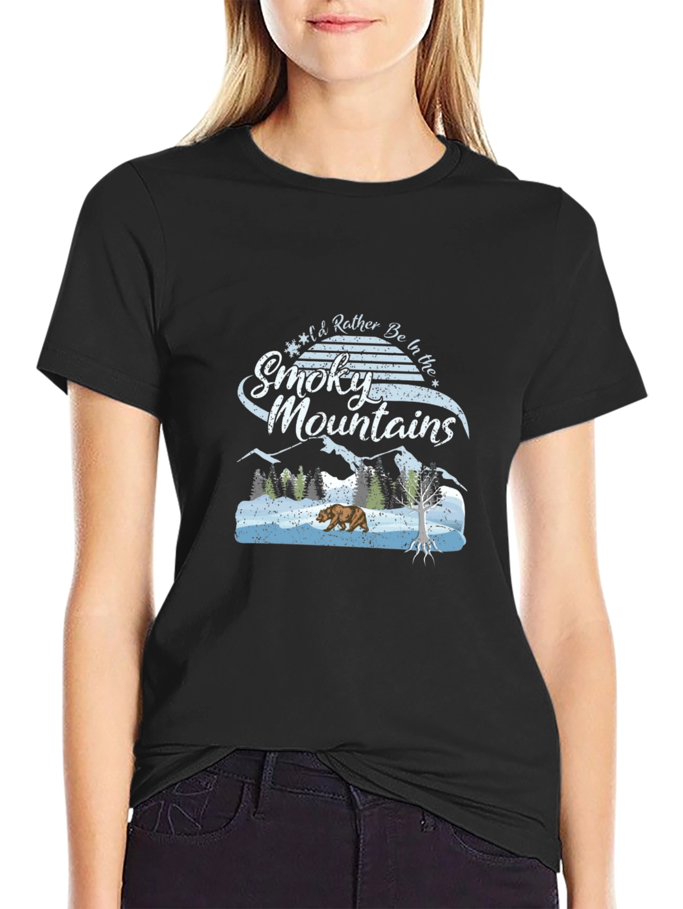 Smoky Mountains Graphic T-Shirt
