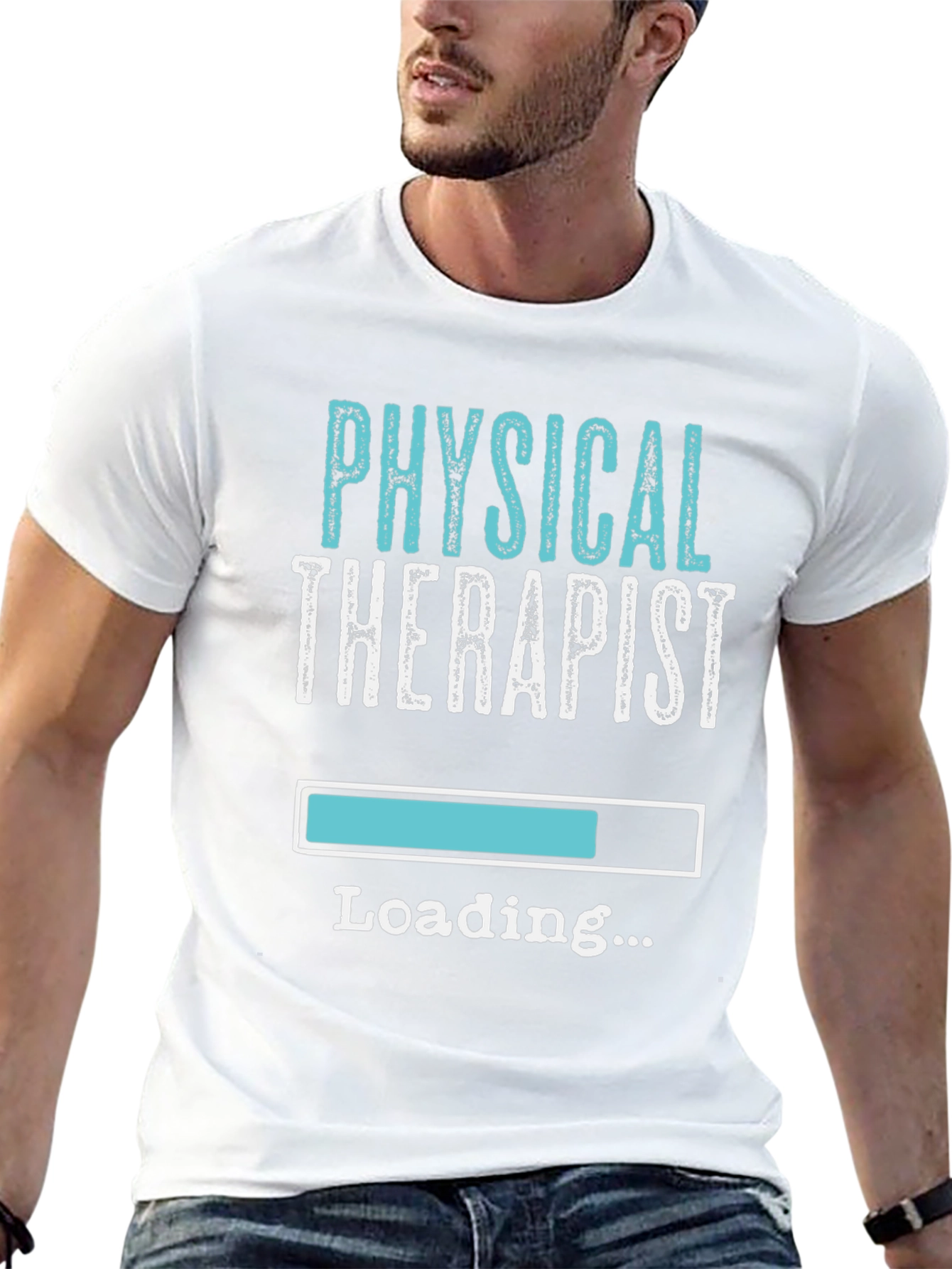 Physical Therapist Loading T-Shirt - Black