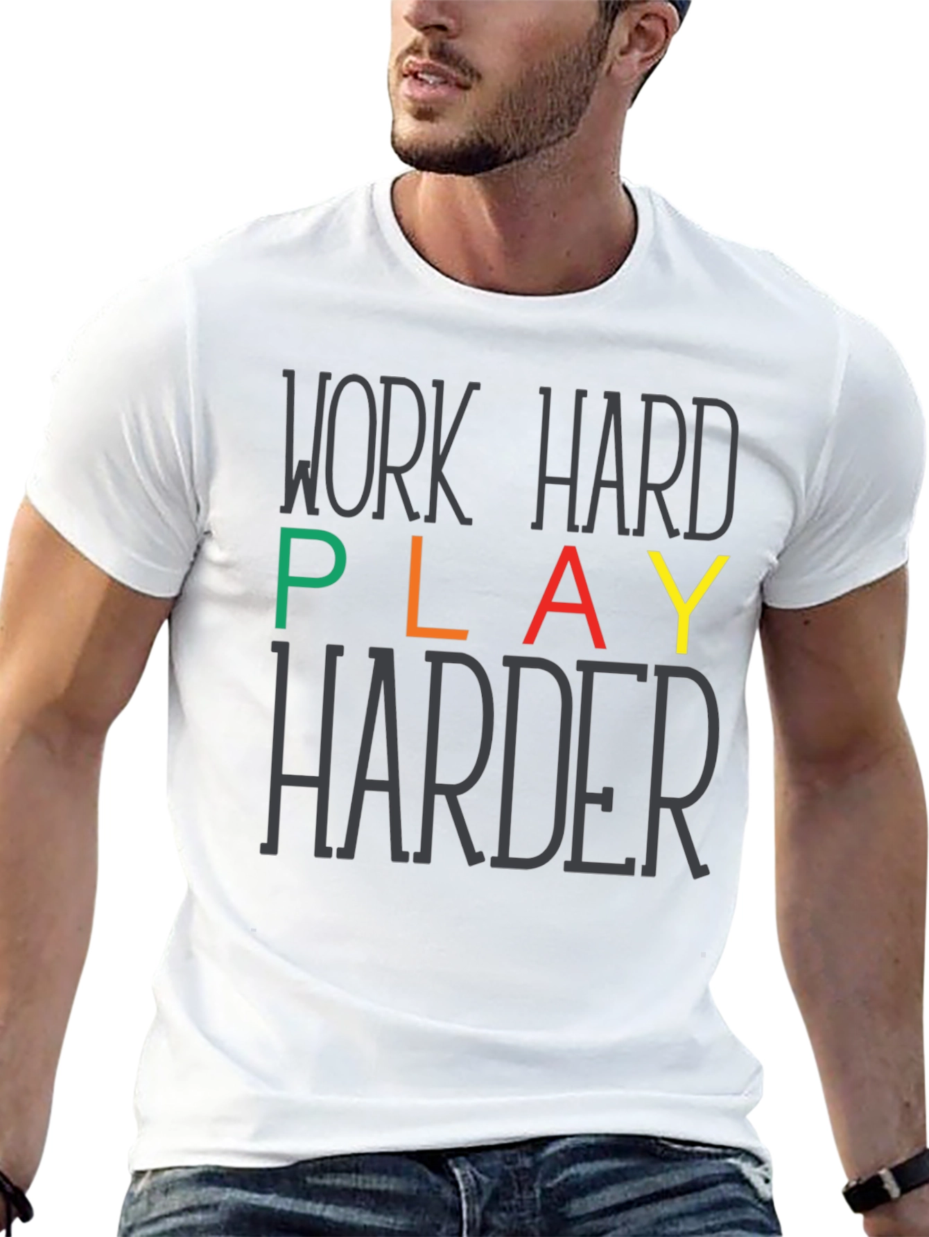 Work Hard Play Harder Graphic Tee