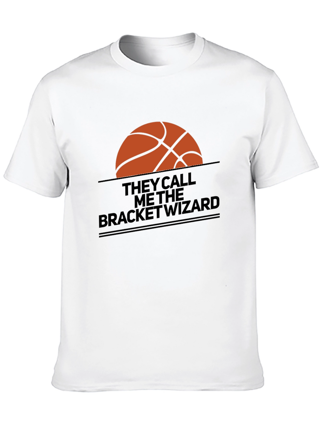 Bracket Wizard Basketball T-Shirt