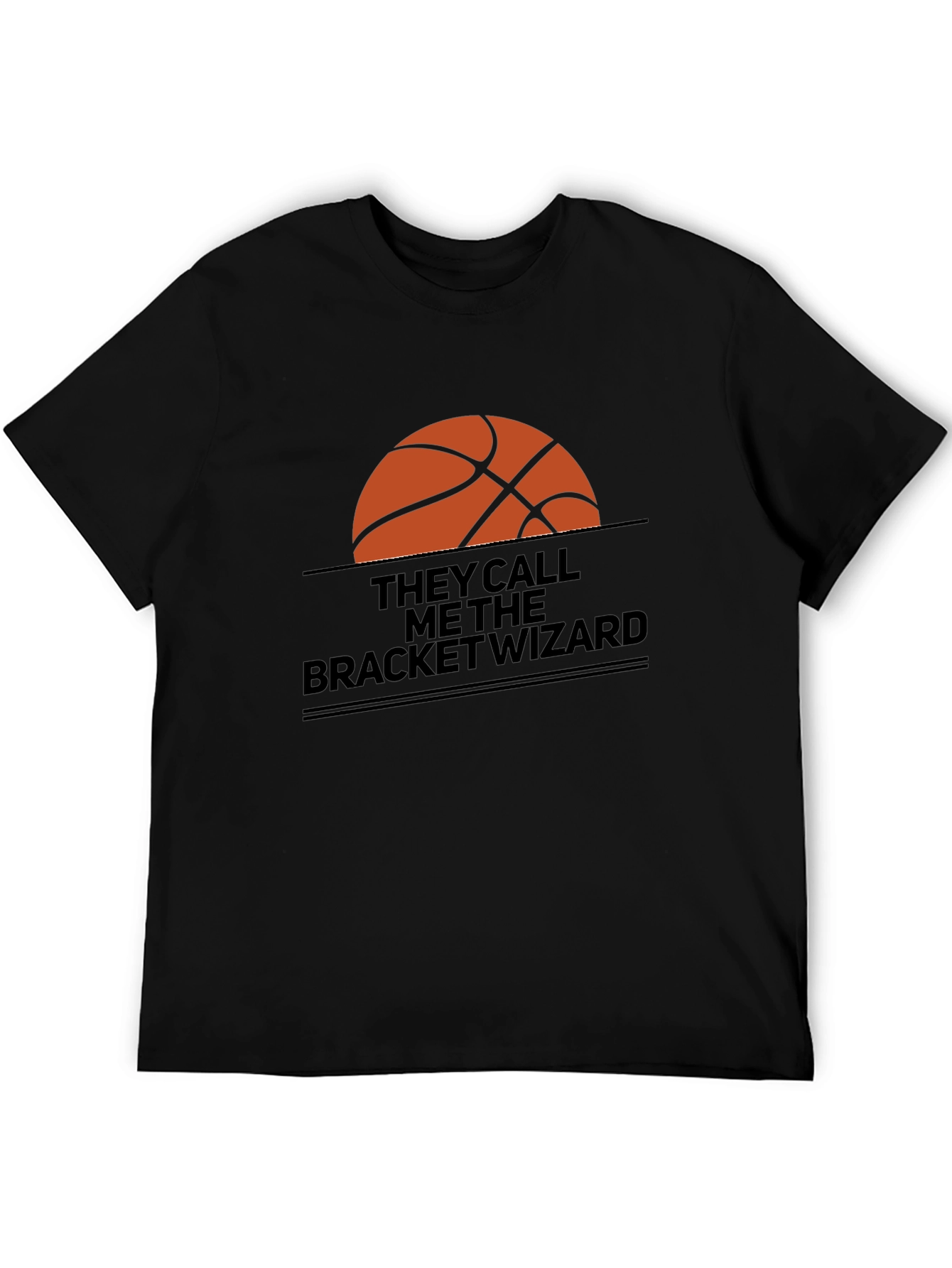 Bracket Wizard Basketball T-Shirt