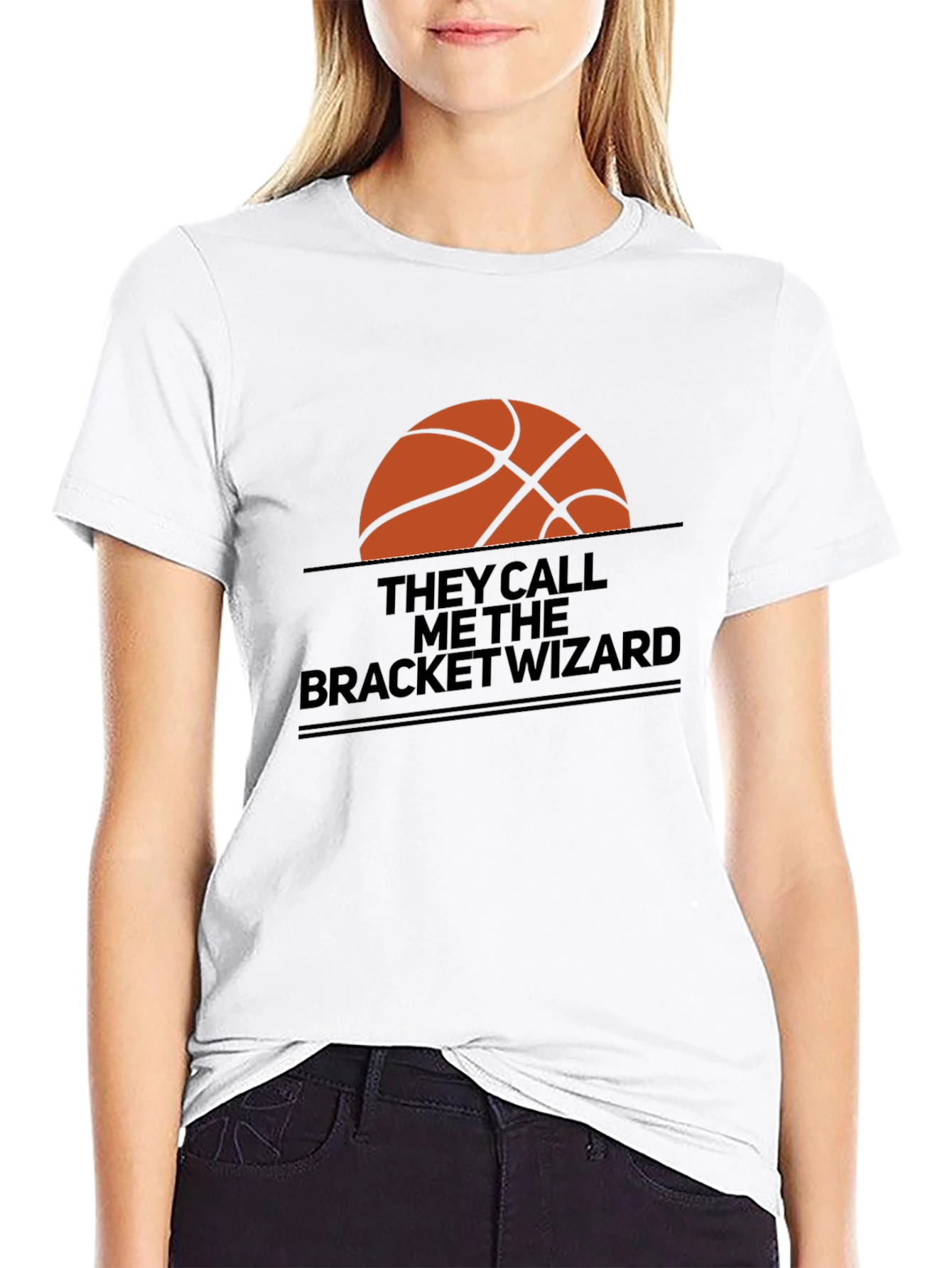 Bracket Wizard Basketball T-Shirt