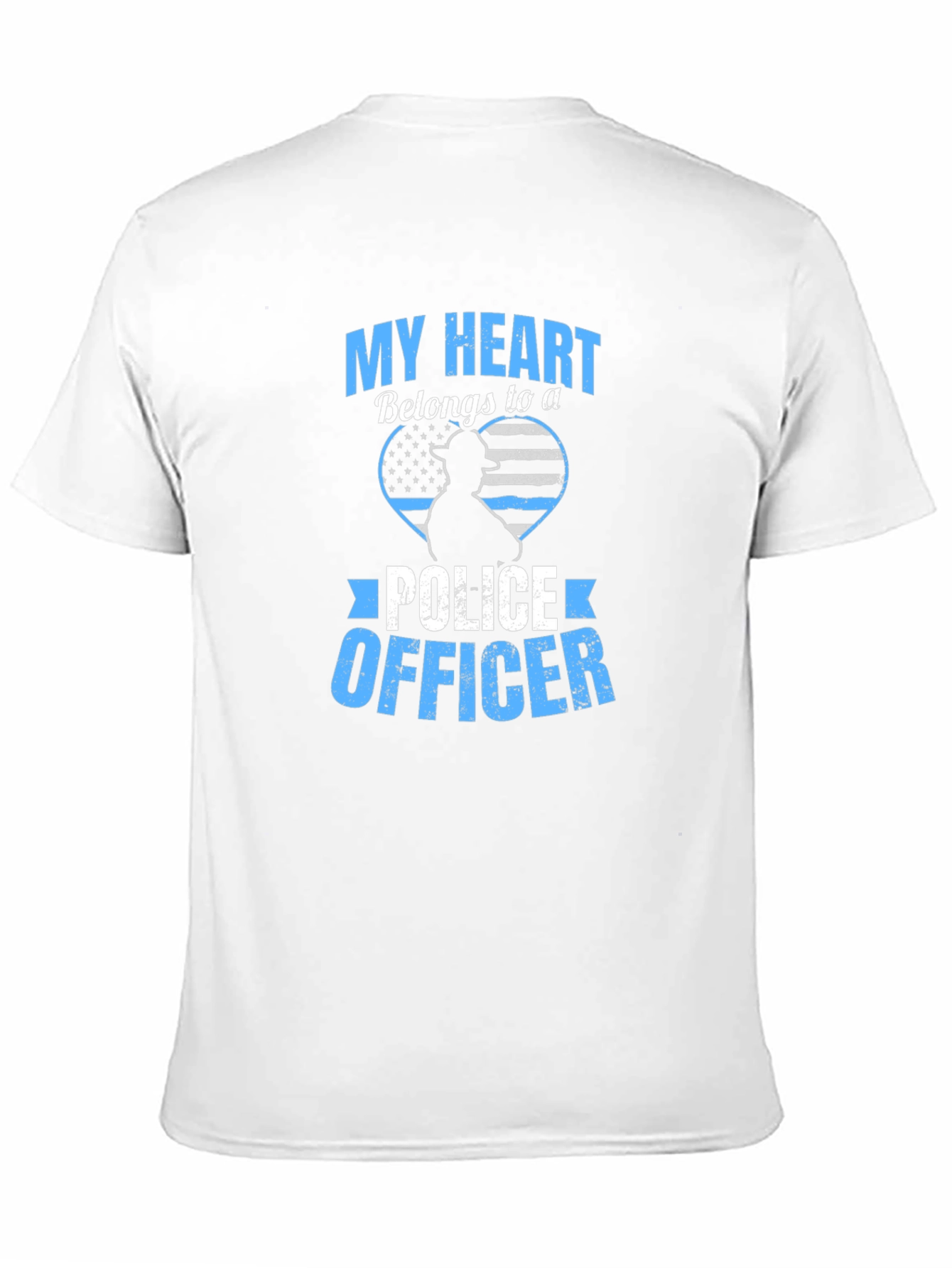 My Heart Belongs to a Police Officer T-Shirt