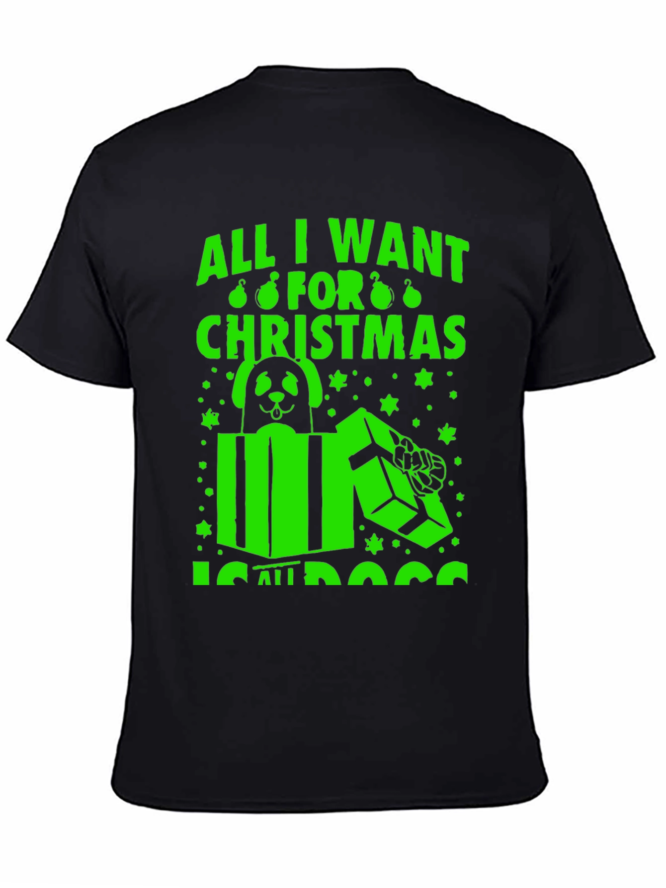 All I Want For Christmas Is All Dogs T-Shirt