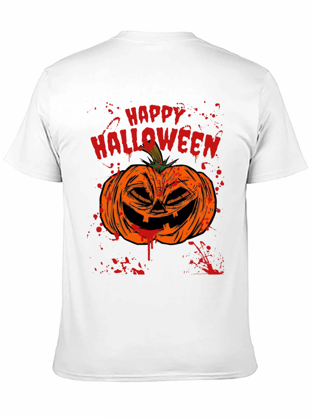 Happy Halloween Pumpkin Graphic T-Shirt