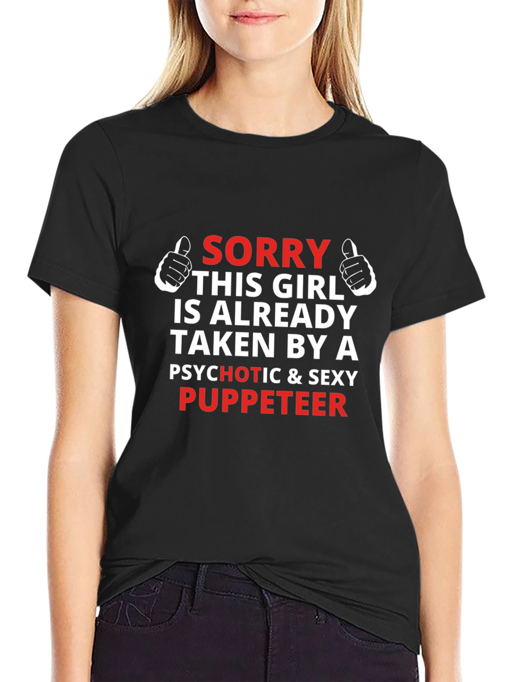 Taken by a Sexy Puppeteer Graphic T-Shirt