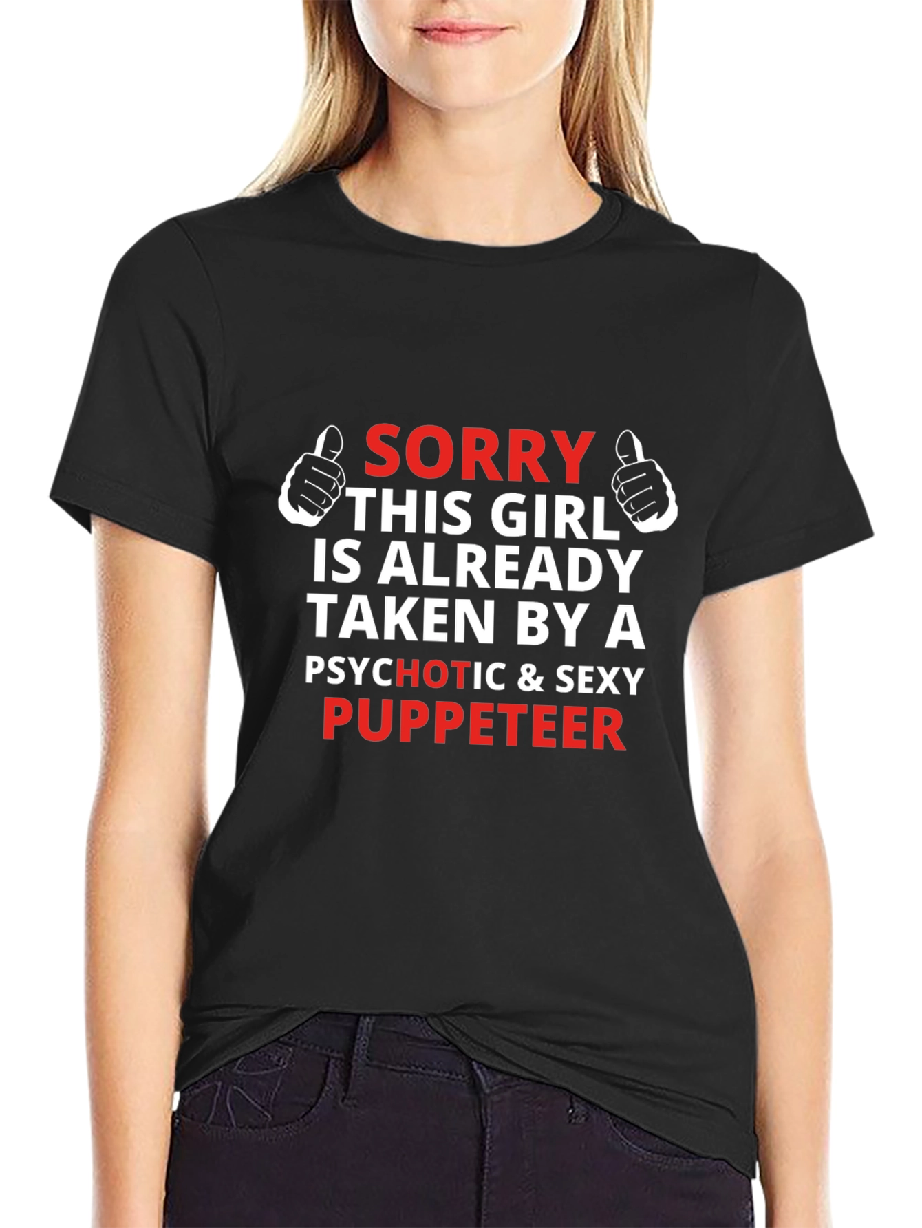 Taken by a Sexy Puppeteer Graphic T-Shirt