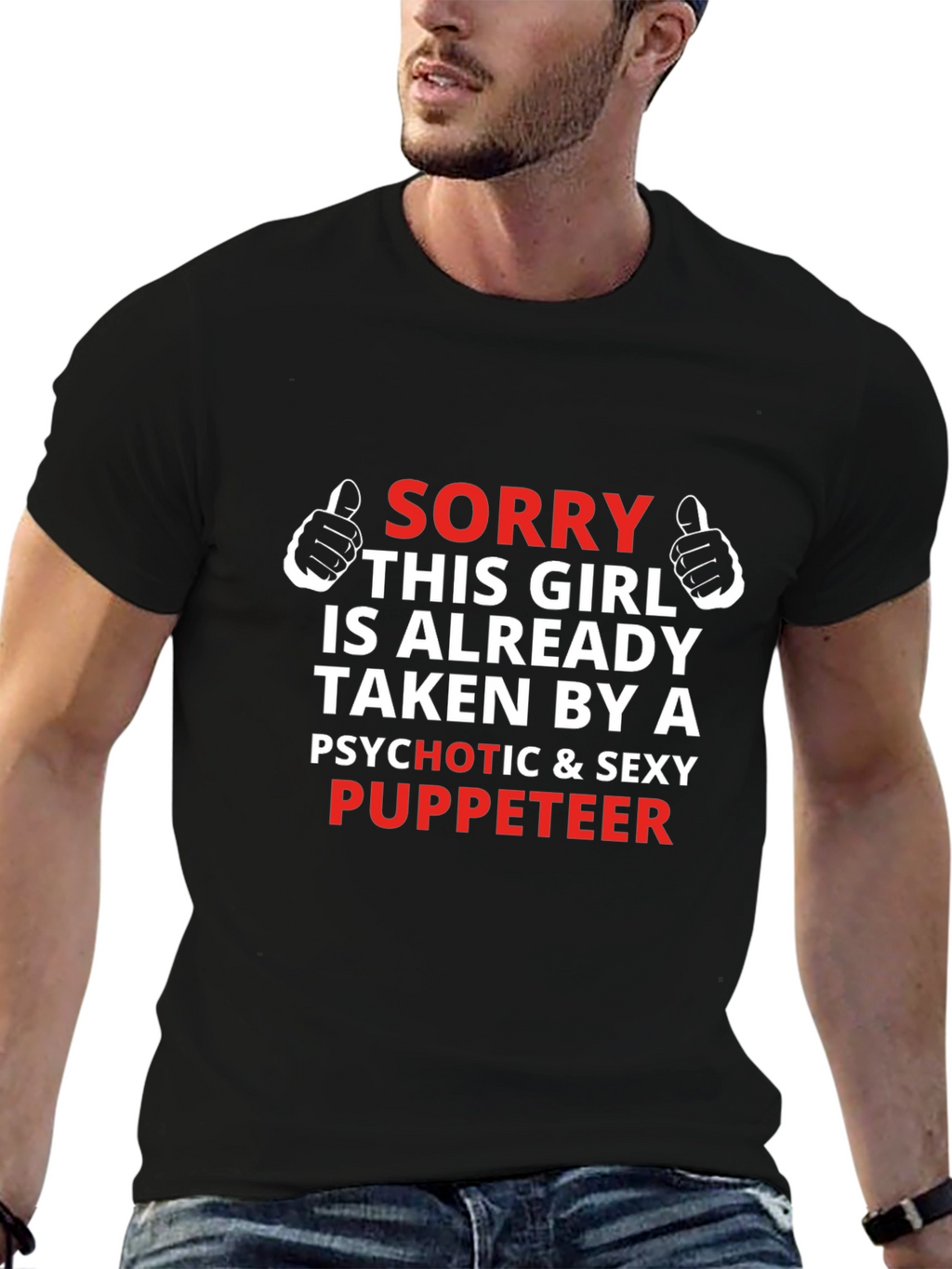 Taken by a Sexy Puppeteer Graphic T-Shirt