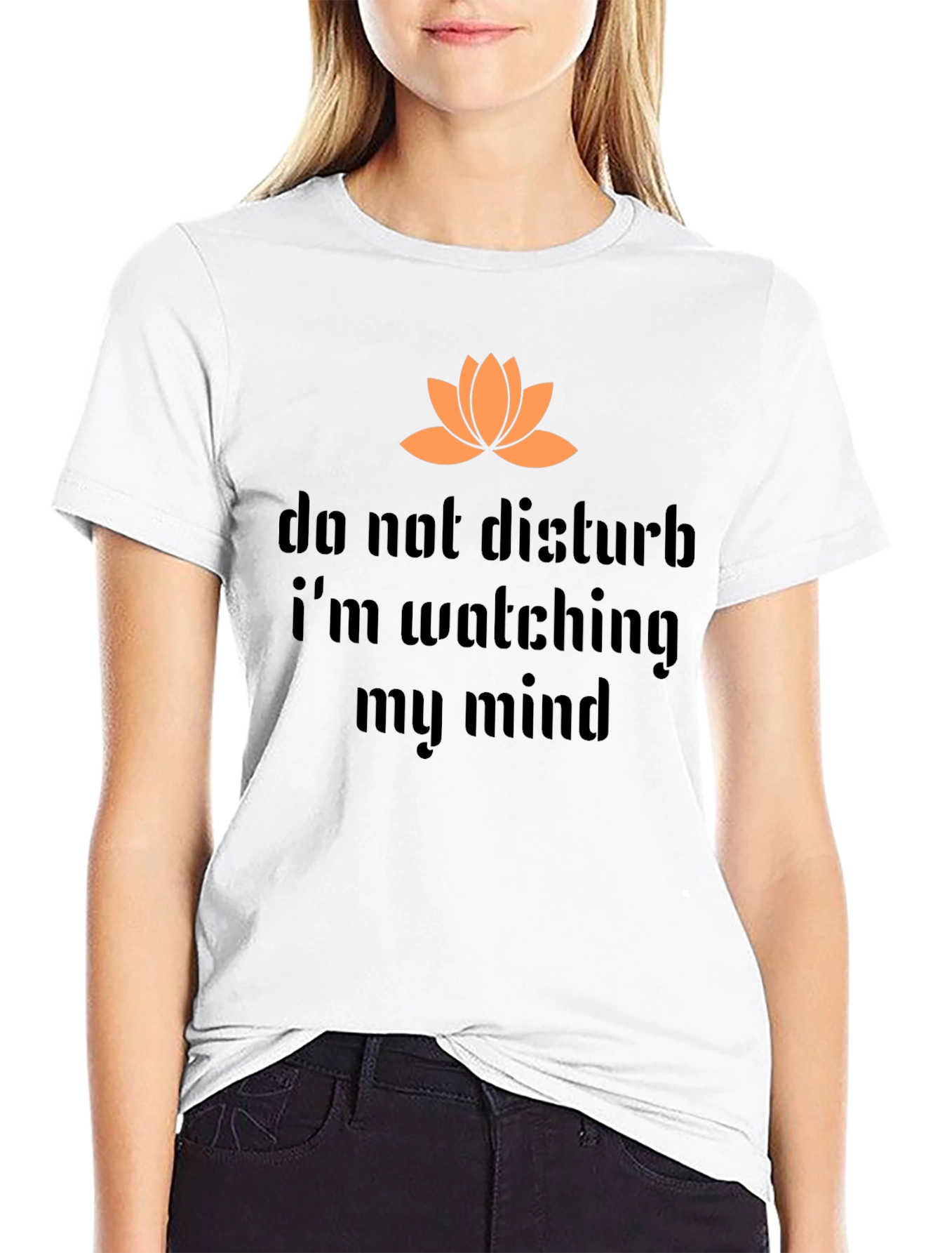Do Not Disturb Mind Watching Graphic Tee