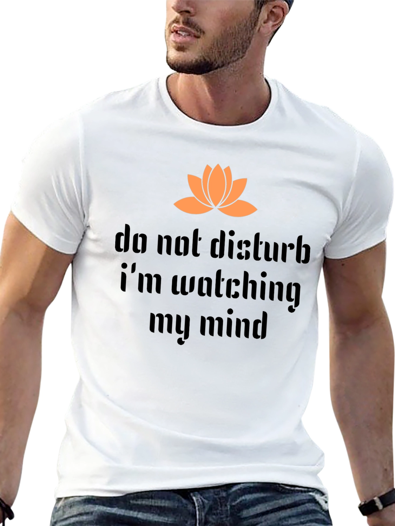 Do Not Disturb Mind Watching Graphic Tee
